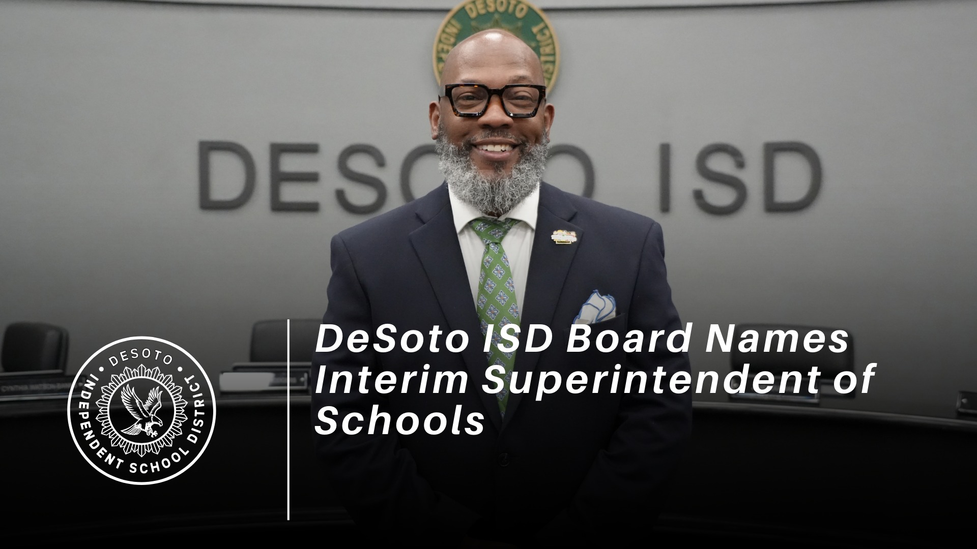 DeSoto - 📣 DeSoto ISD Announces Interim Superintendent Mr. Brent S