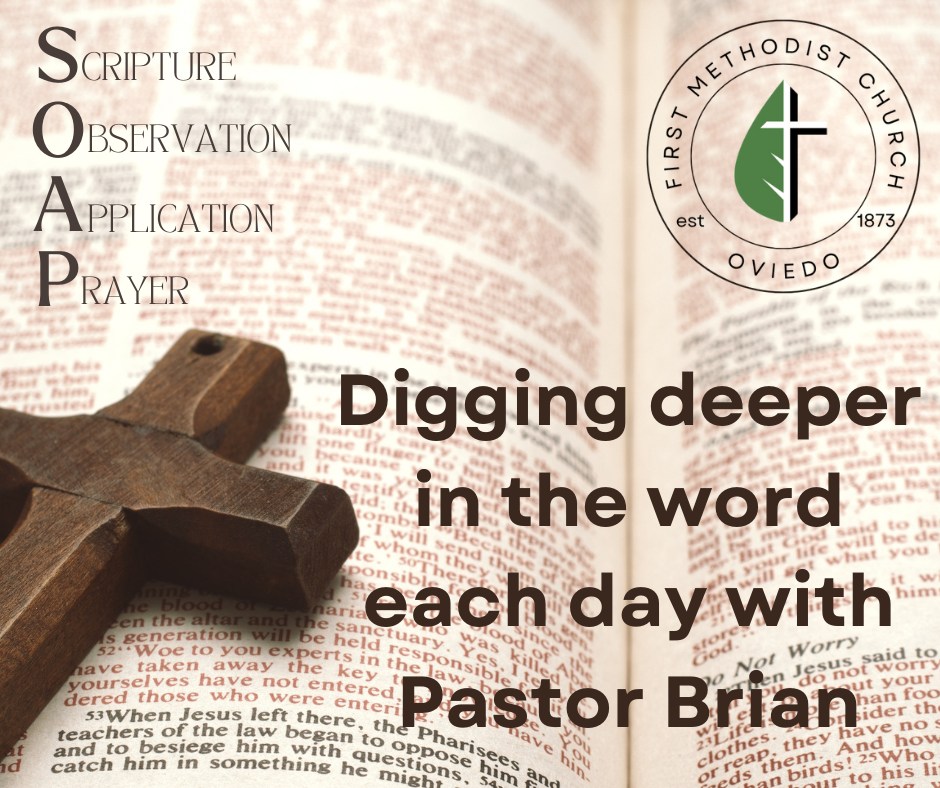 A message from Pastor... - First Methodist Church of Oviedo | Facebook