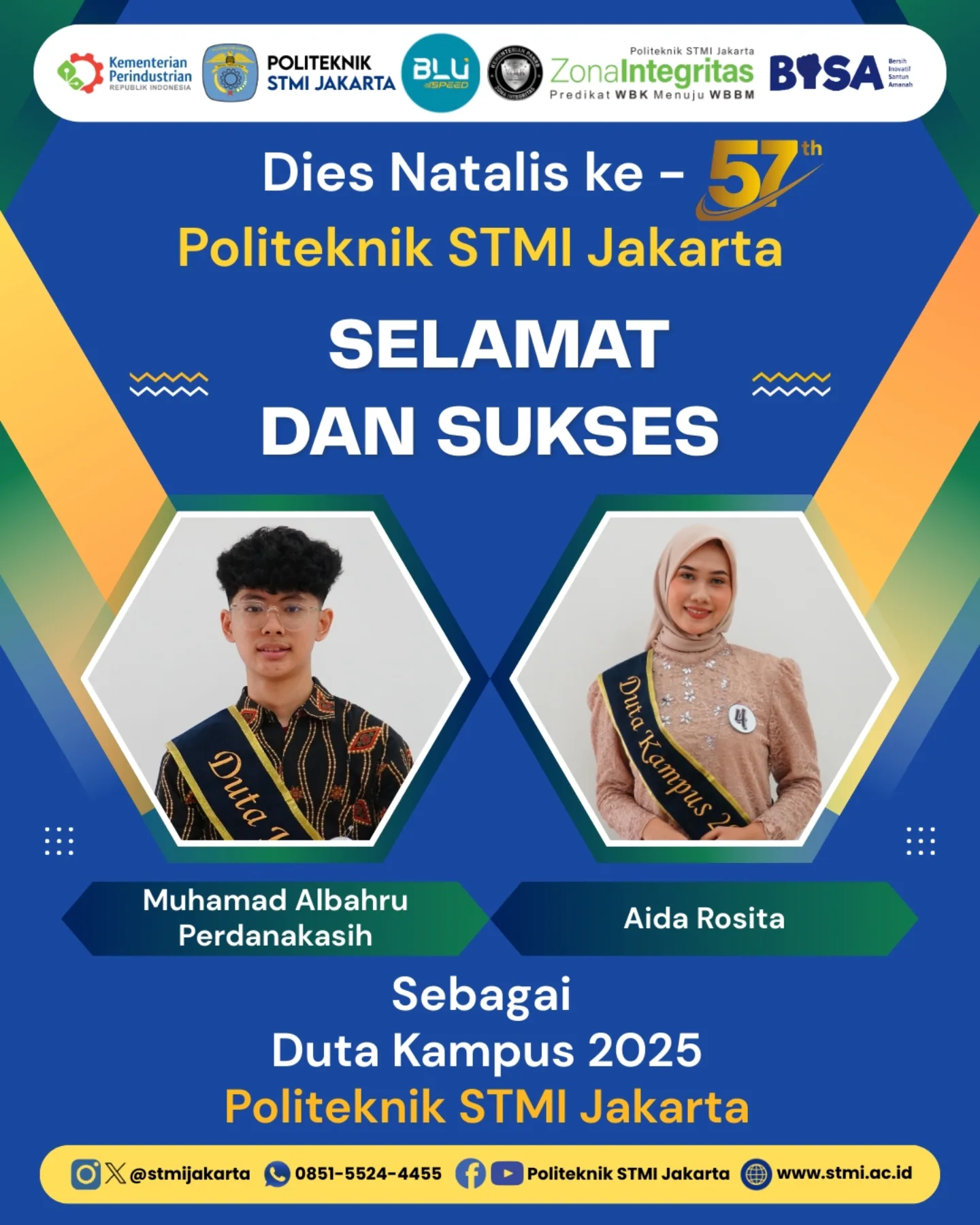 Politeknik - Selamat dan sukses atas terpilihnya sebagai Duta Kampus ...