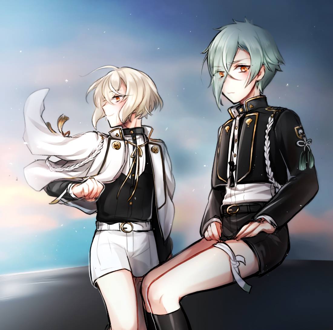 刀剣乱舞 Touken Ranbu 绘者 アリサ图源 Https Www Pixiv Net Member Illust Php Mode Manga Big Illust Id 57302341 Page 8 图片转载授权 已由原绘者授权转载 二次转载禁止 如有转载需要请自行联络原绘者 感谢绘者大大的授权源氏短刀兄弟