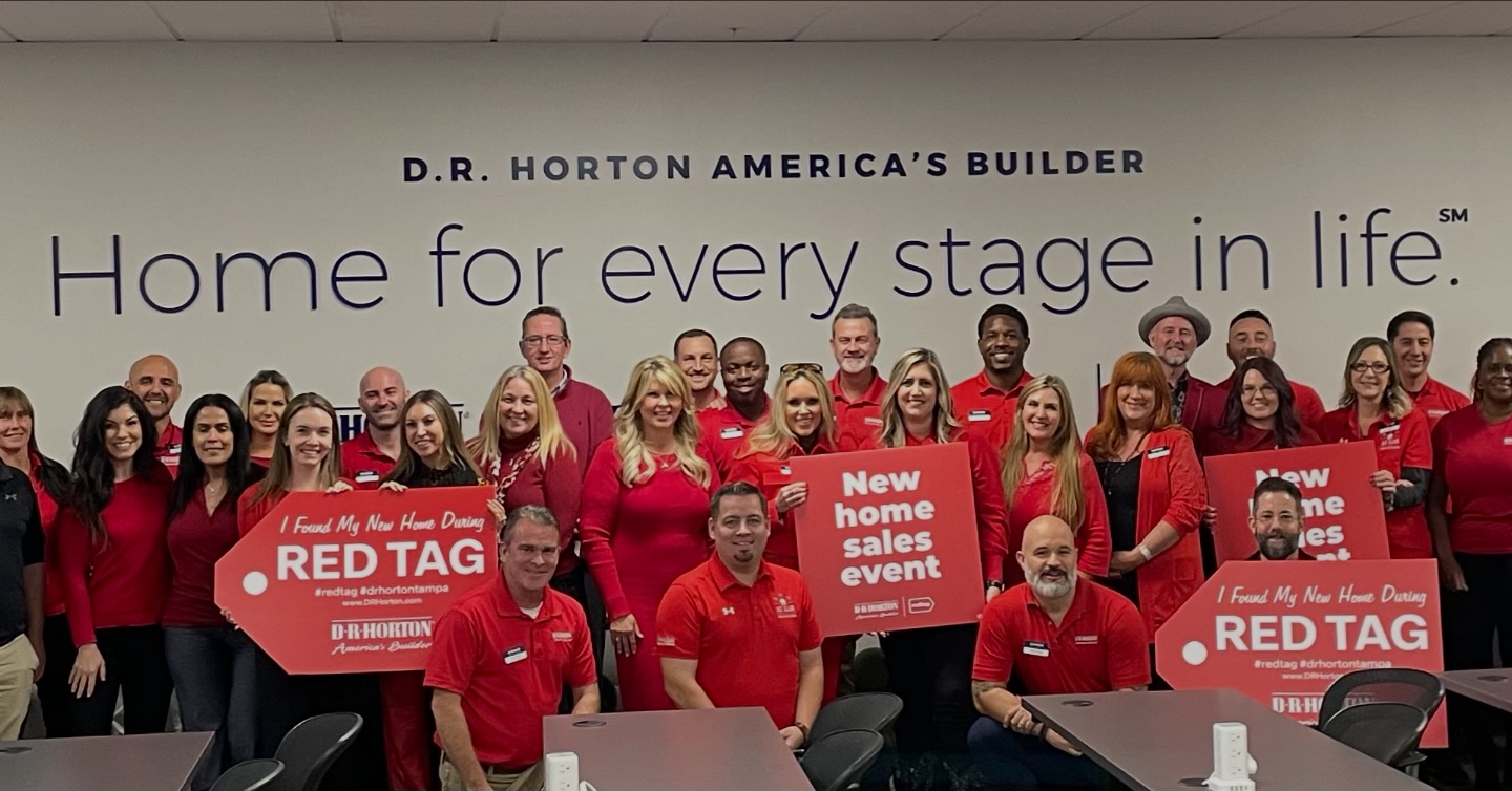 Red Tag is LIVE! 🔴 Visit the link in... - D.R. Horton Tampa | Facebook