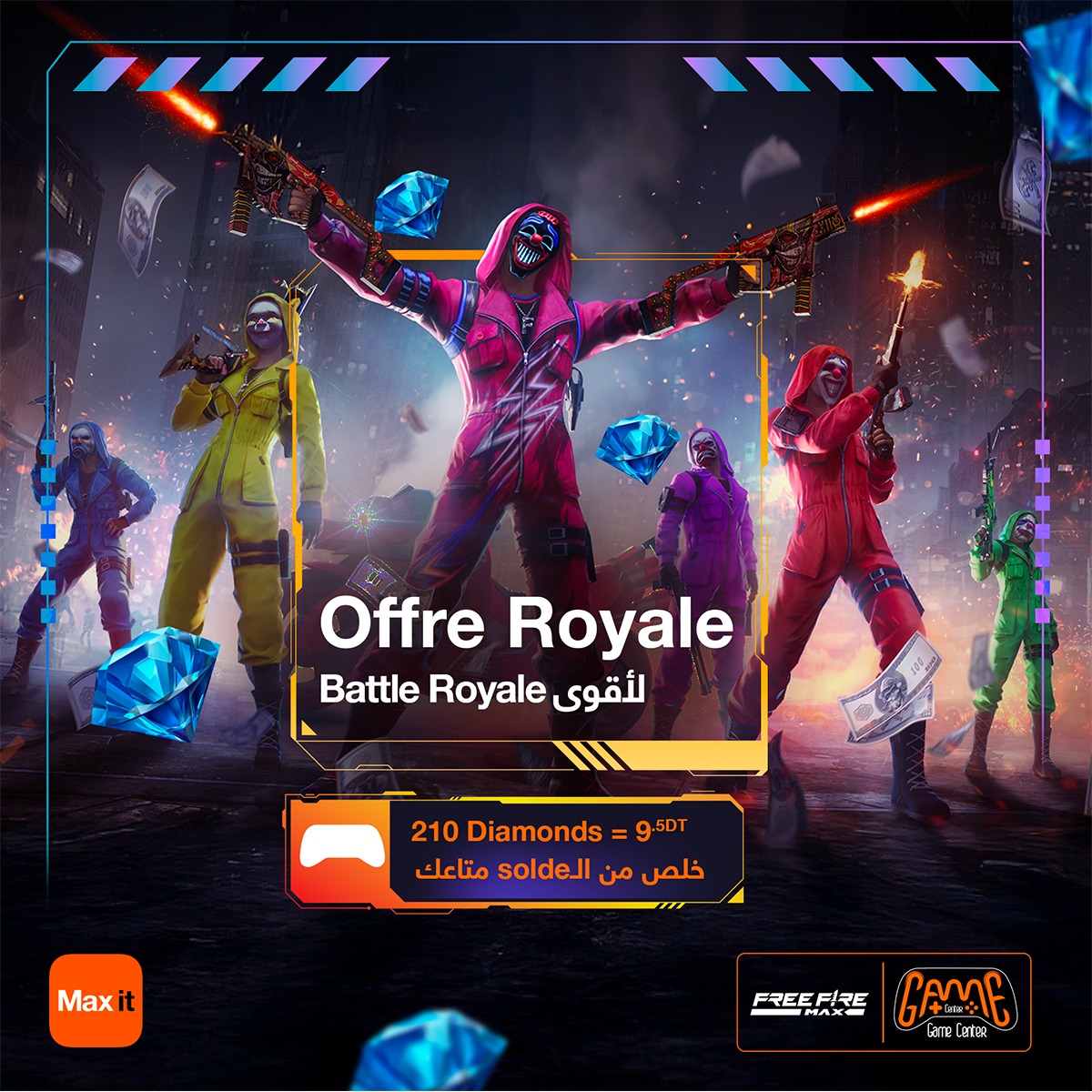 Orange - الـItems Free Fire على Maxit يخليوك طاير في الGame 🔥 و زيد ...