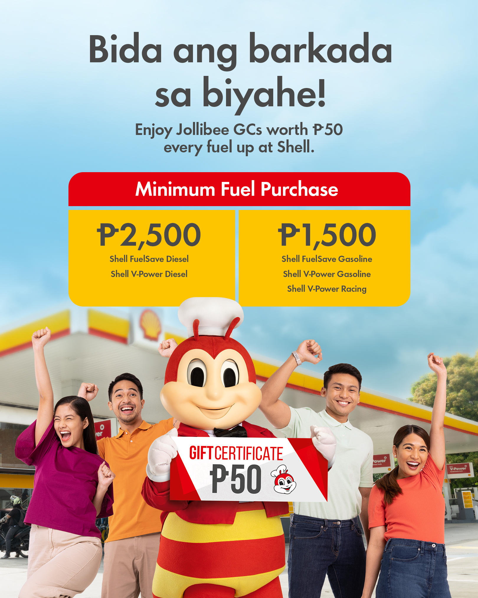 Ormoc - Maging bida ka sa biyahe kasama ang barkada when you fuel up at ...
