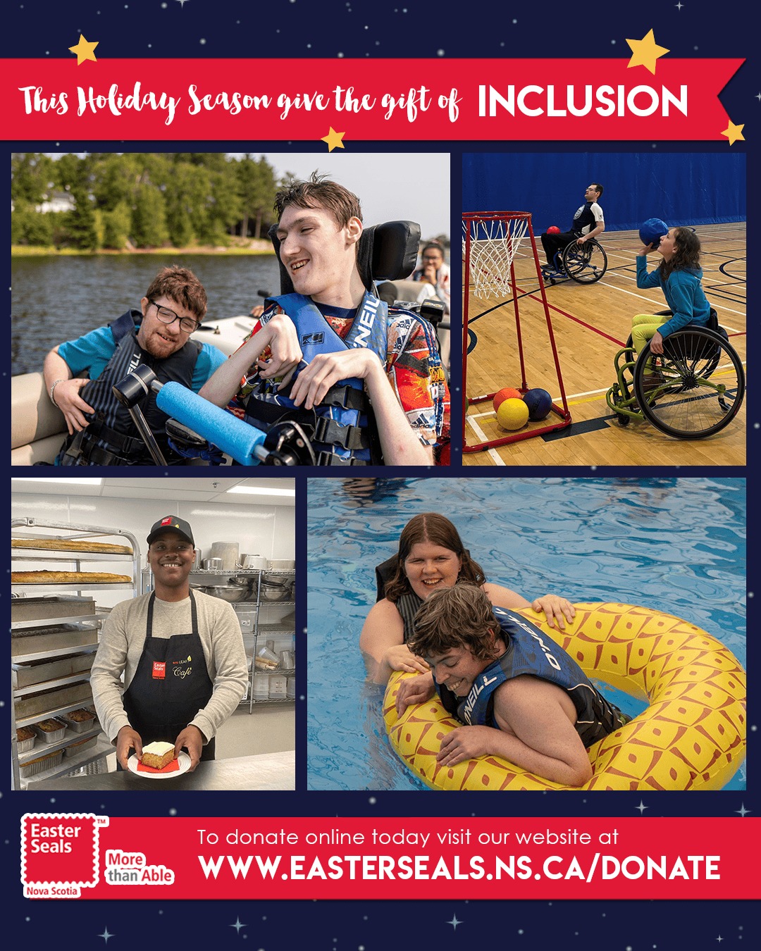 Easter - Give the gift of inclusion this Holiday Season! 🎁⭐ At Easter ...