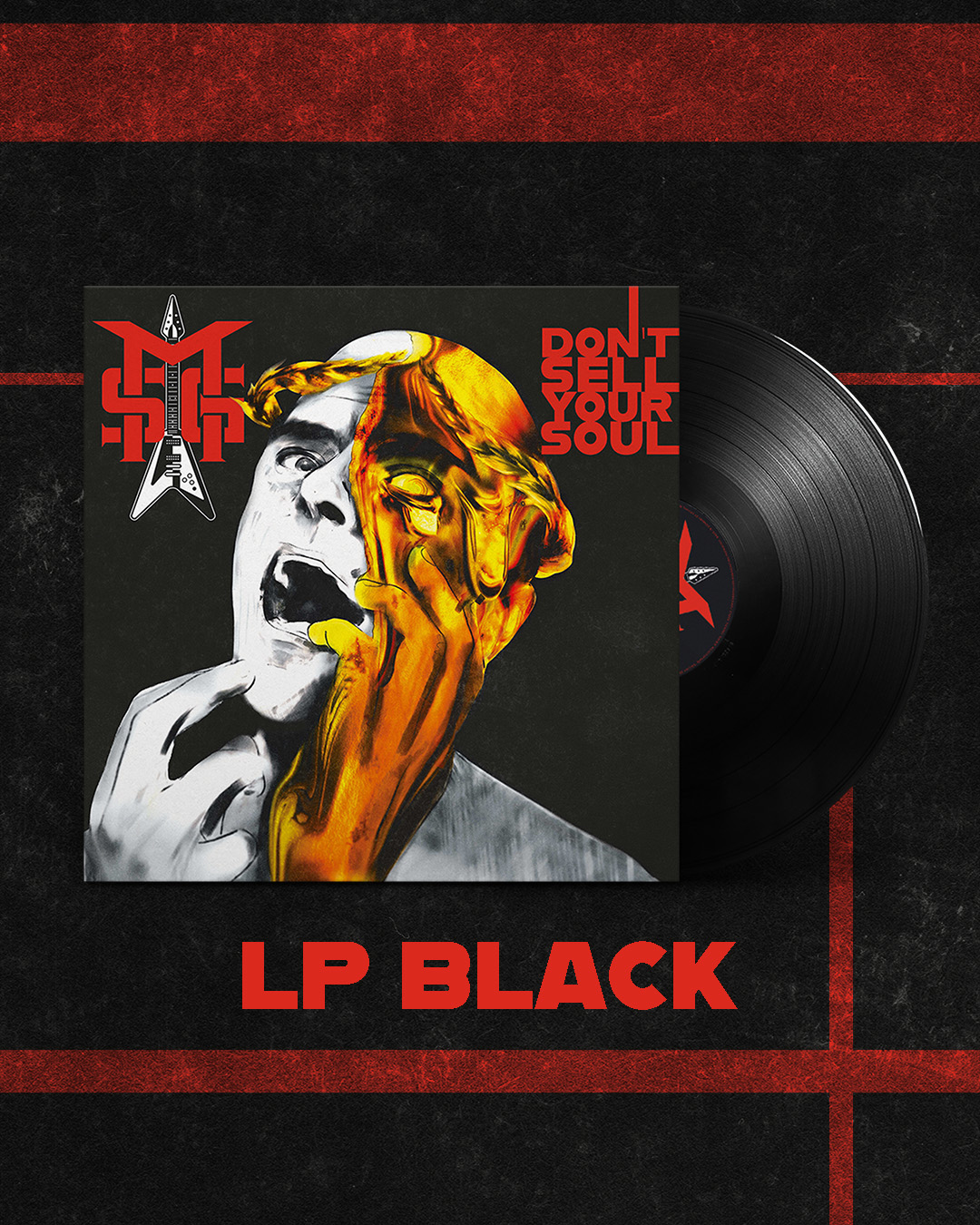 LIMITED RED TRANSPARENT LP 💿 'Don't Sell Your Soul' is now