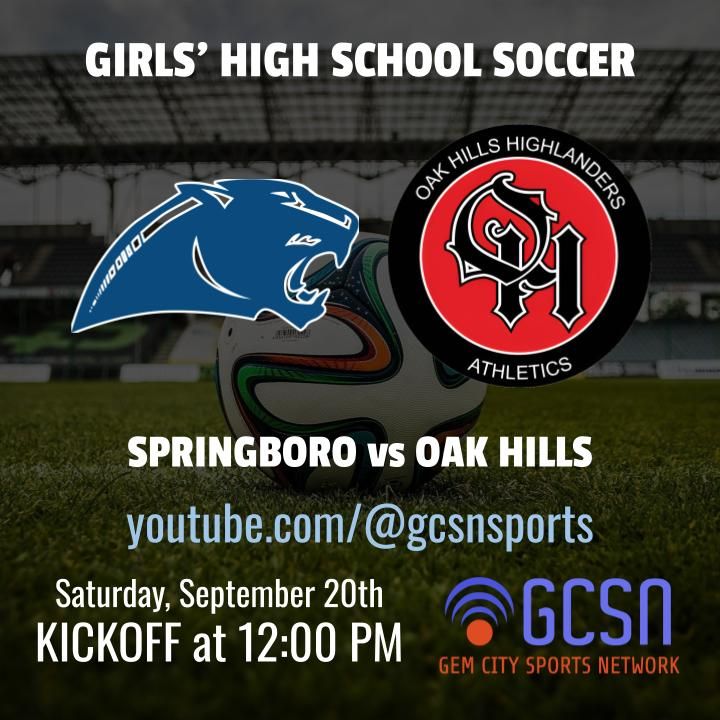 TODAY: High School Soccer... - Gem City Sports Network | Facebook