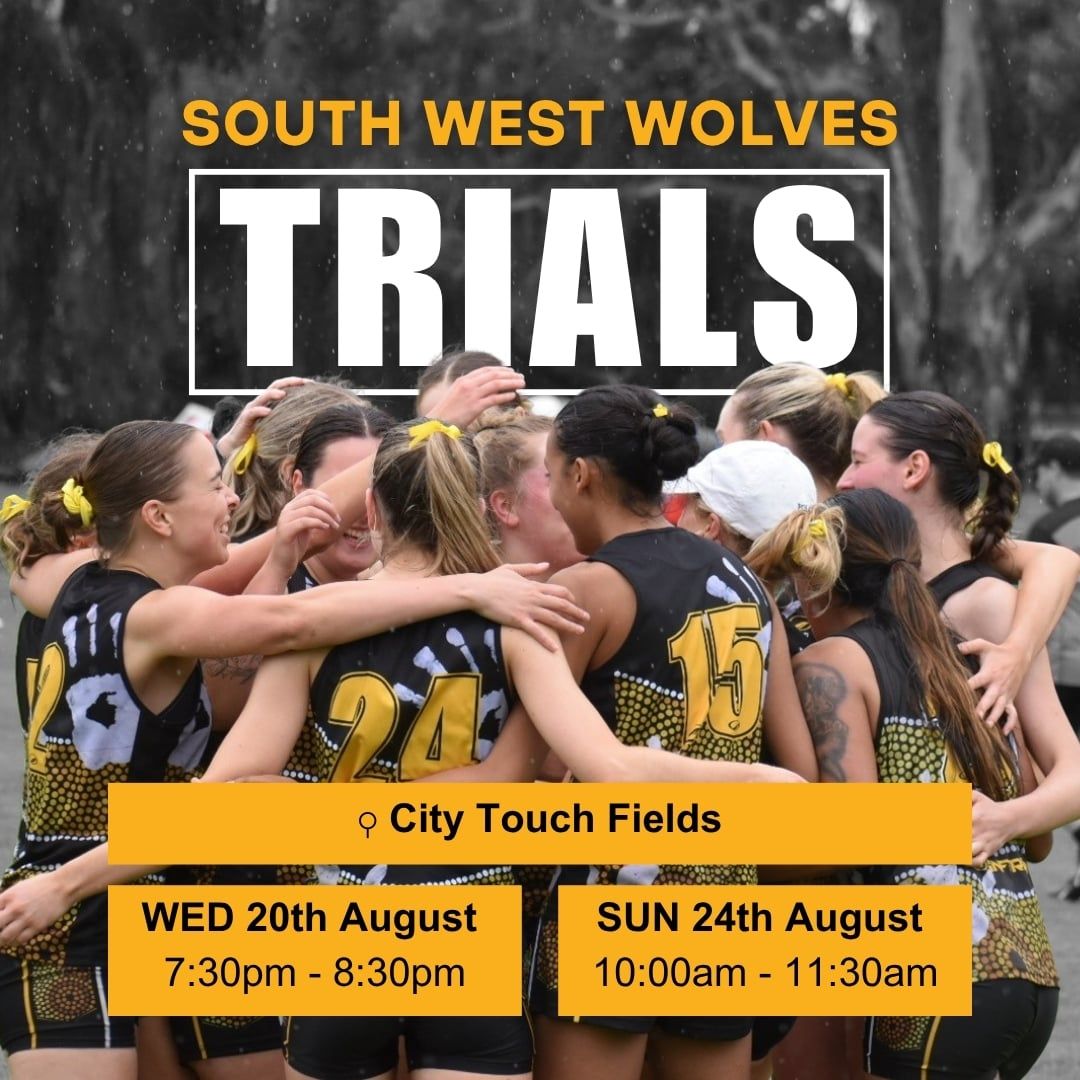 ‼️Wolves 2025 Trials‼️ Touch... - South West Wolves Touch | Facebook