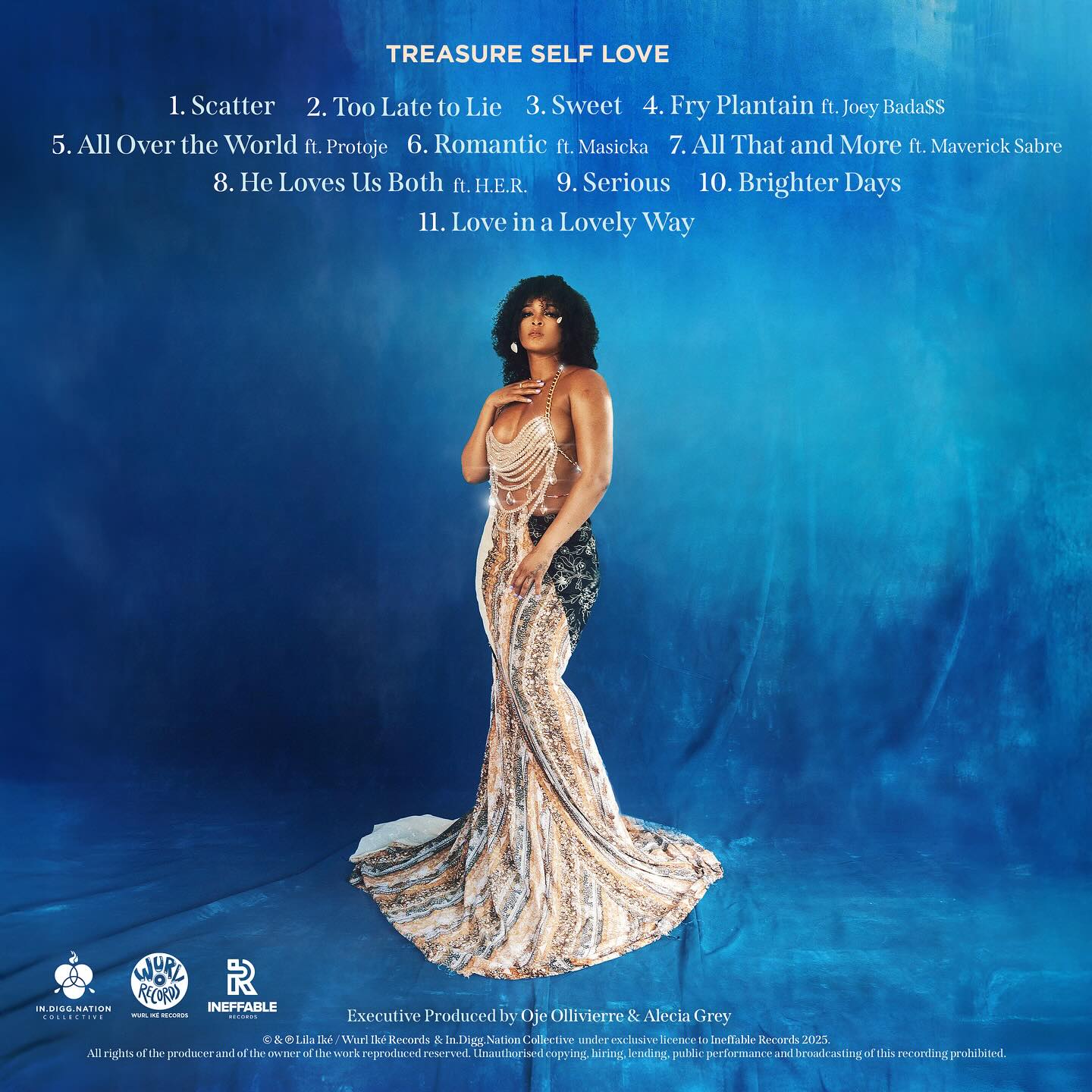 Lila Ike is set to release her new album, Treasure Self Love. She