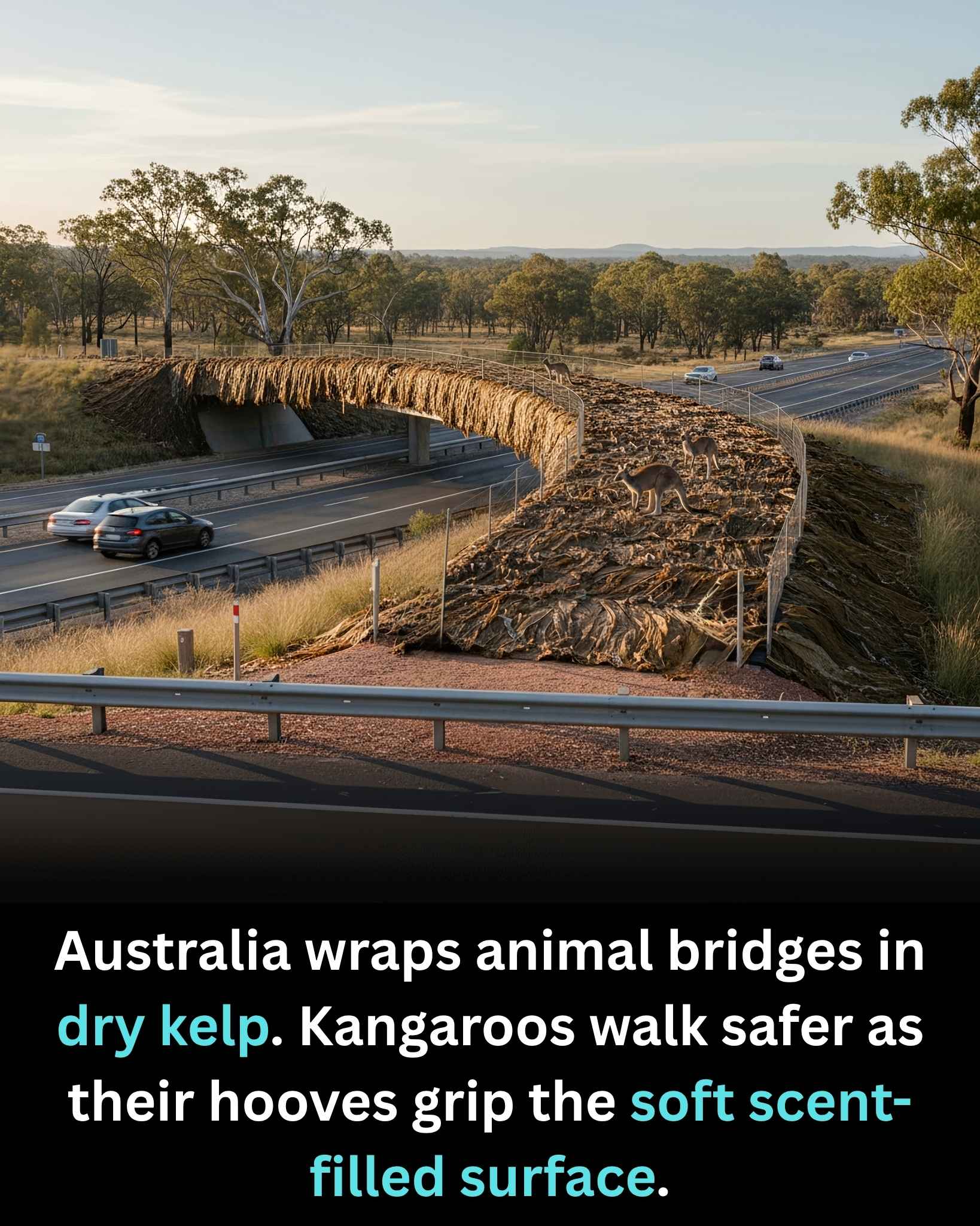 Fact - In Australia’s dry inland regions, wildlife crossings are ...