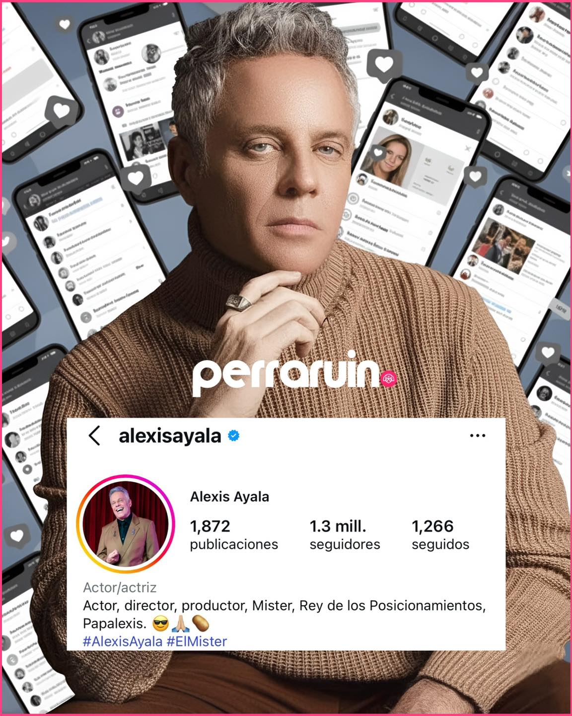 PerraRuin - 👑 ¡SORPRESA EN REDES! 👑 Alexis Ayala actualizó su biografía ...