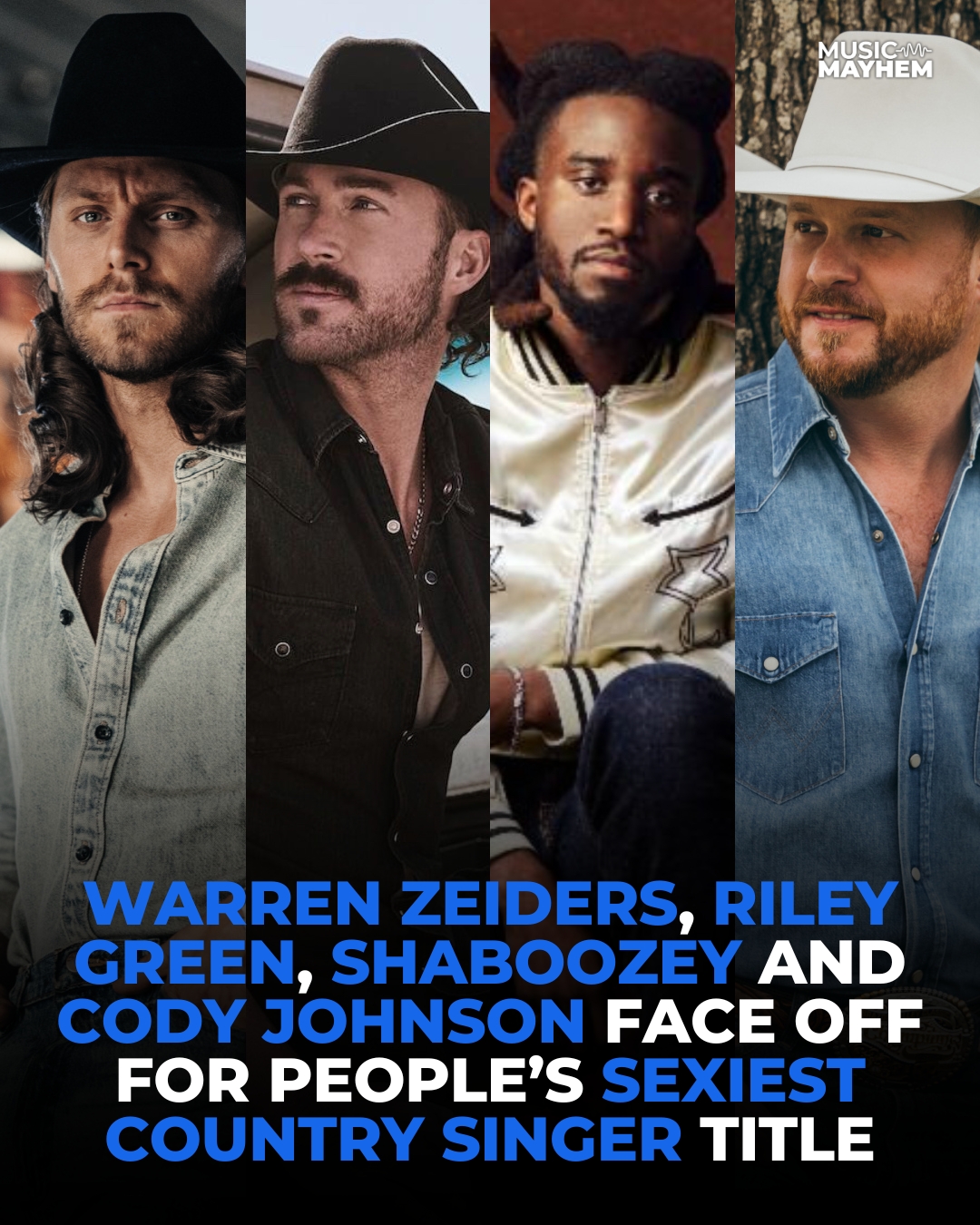 Music Mayhem - Warren Zeiders, Riley Green, Shaboozey and... | Facebook