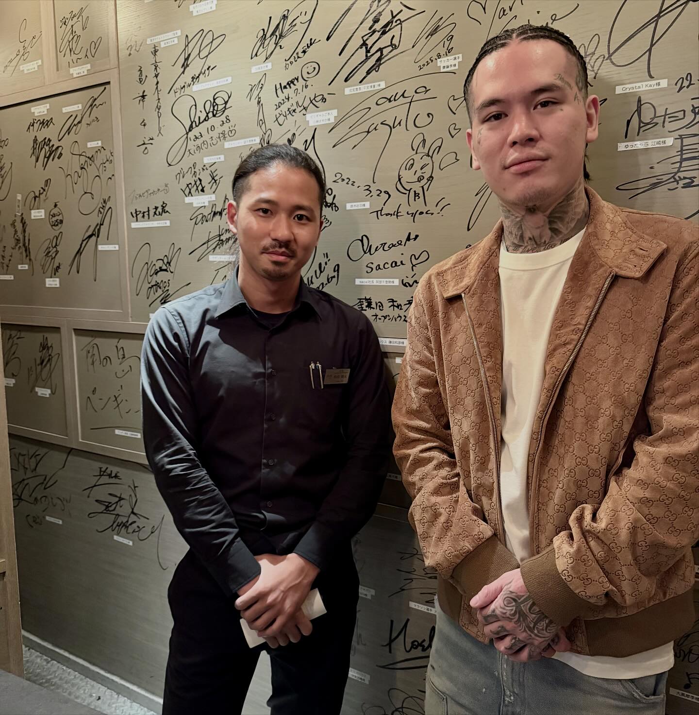 BADHOPのYZERR（ワイザー）さんが 歌京に来てくれました！ 大ファンの 