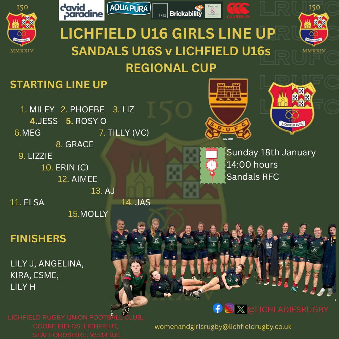 Lichfield Ladies RFC | Lichfield