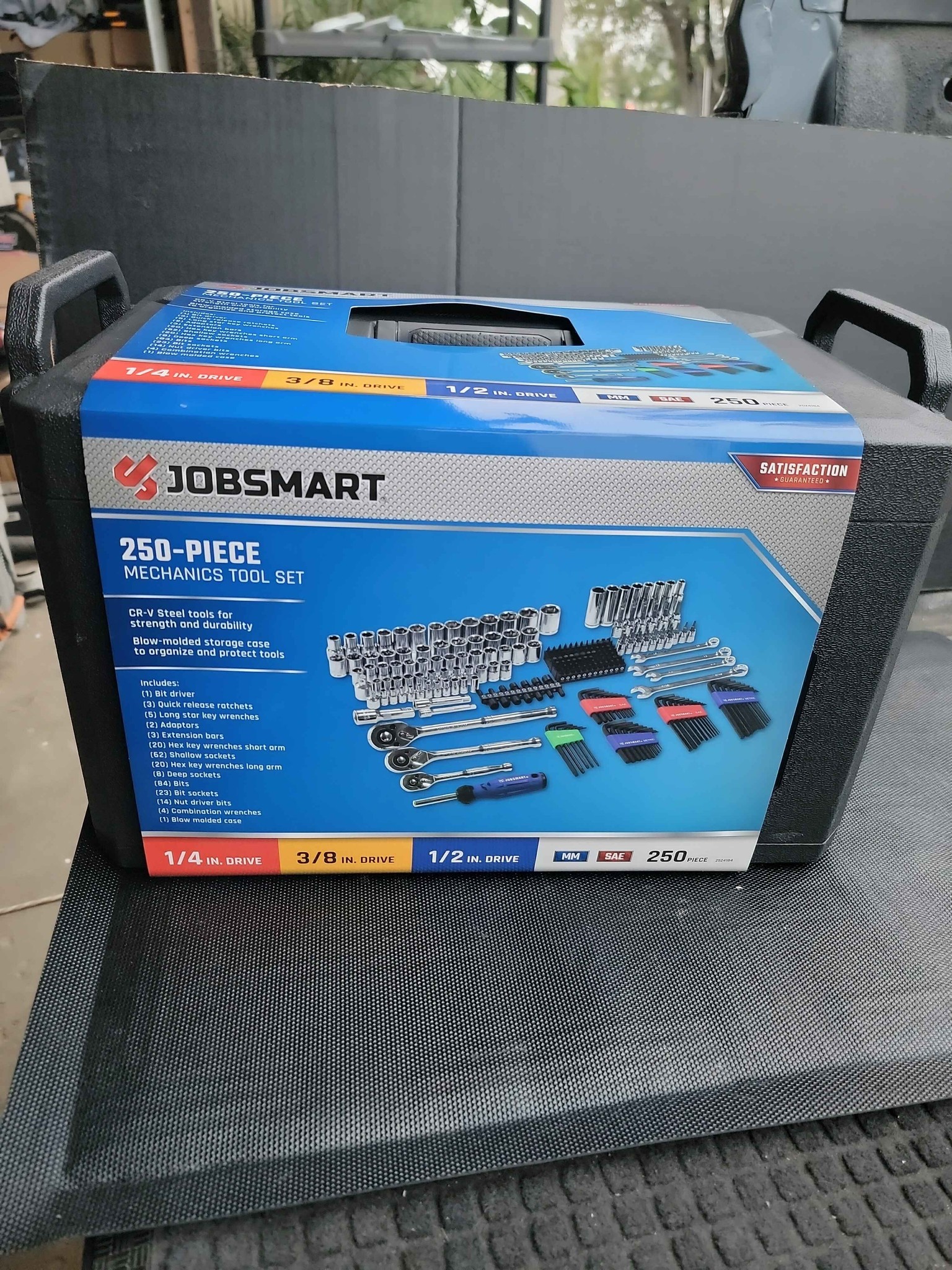 JOBSMART 250-PIECE MECHANICS TOOL SET - Wrenches - Goshen, California ...