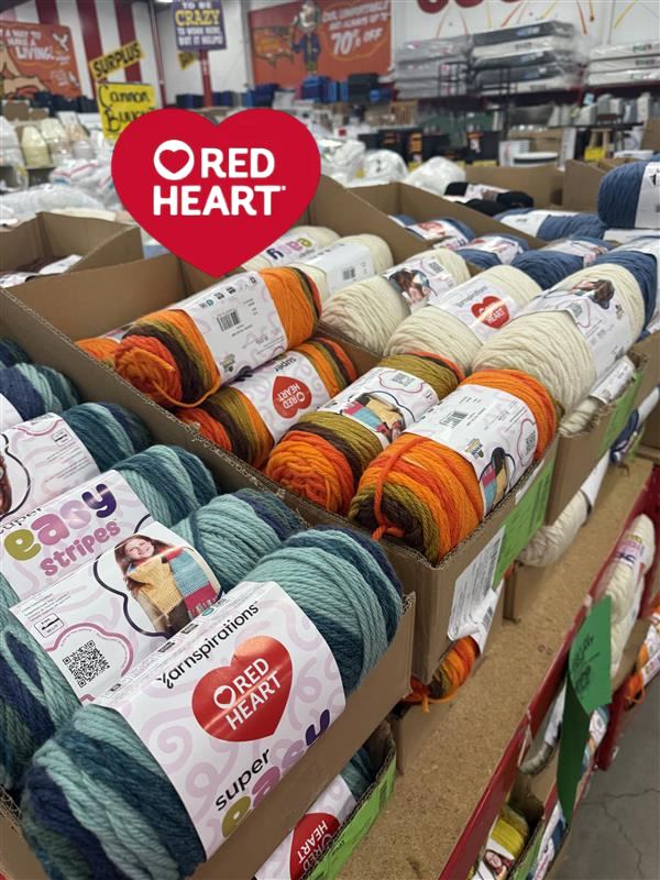 Fascinating Red Heart Yarn Factory Outlet Photos