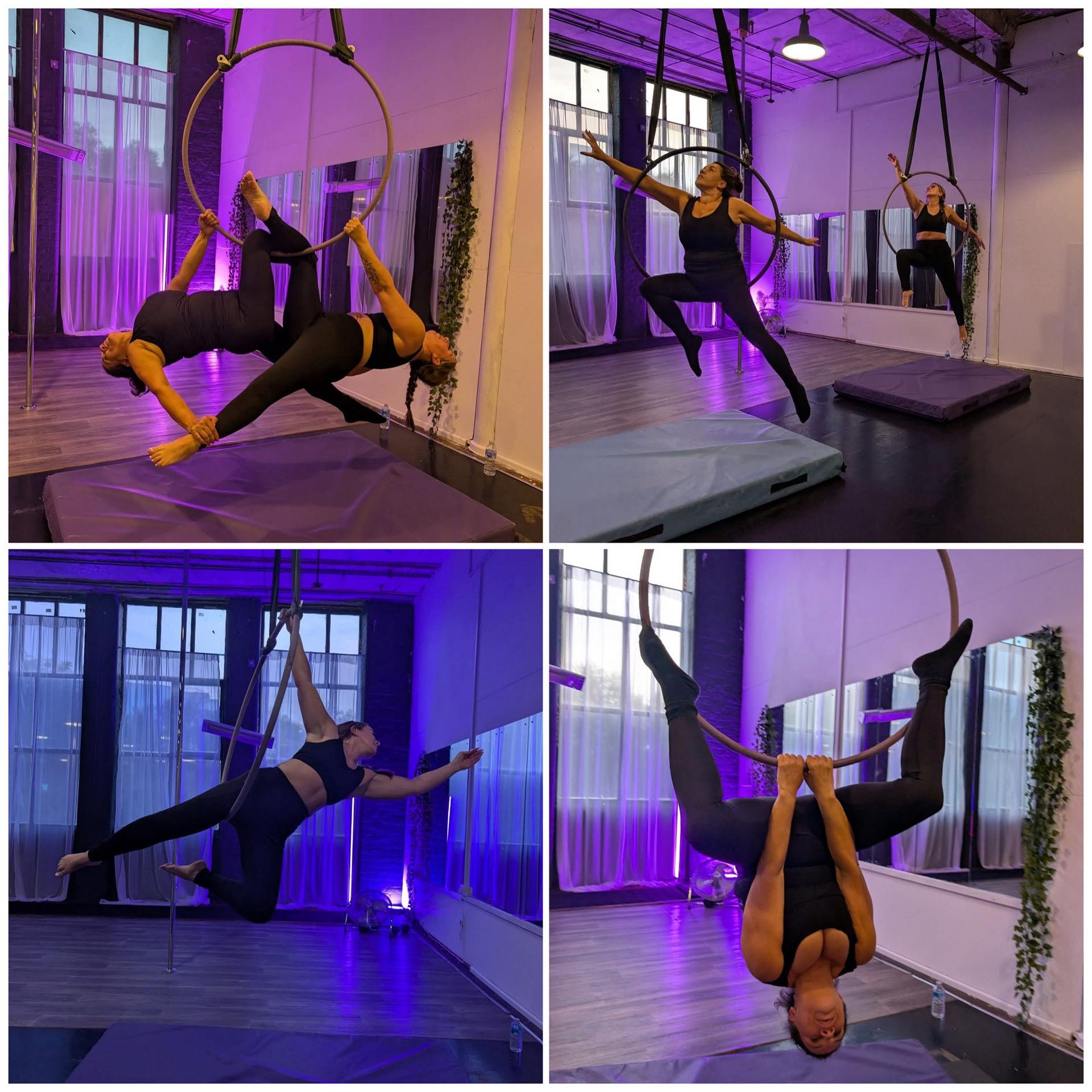 Tiva - Pole and now Hoop Sisters Gaynor and Nat showing us how it’s ...