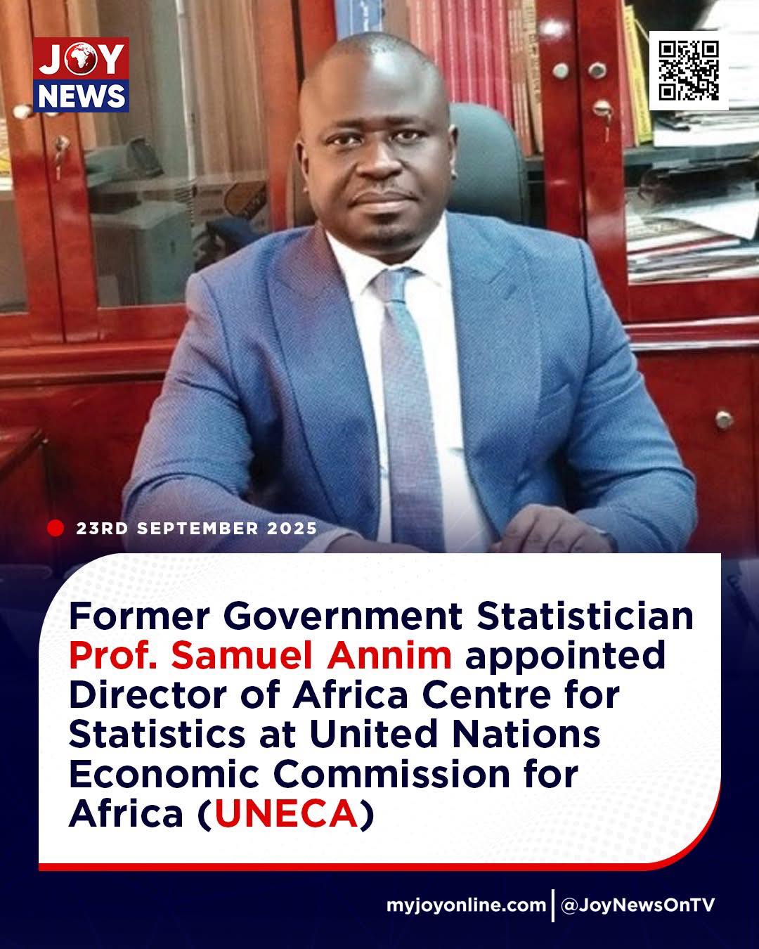 Israel - This appointment for the former Government Statistician ...