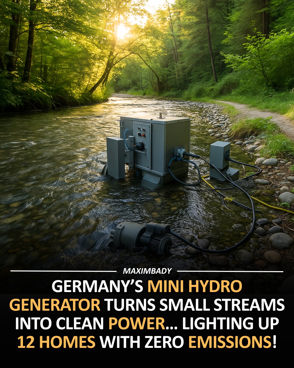 MaximBady - Imagine powering an entire village with... | Facebook