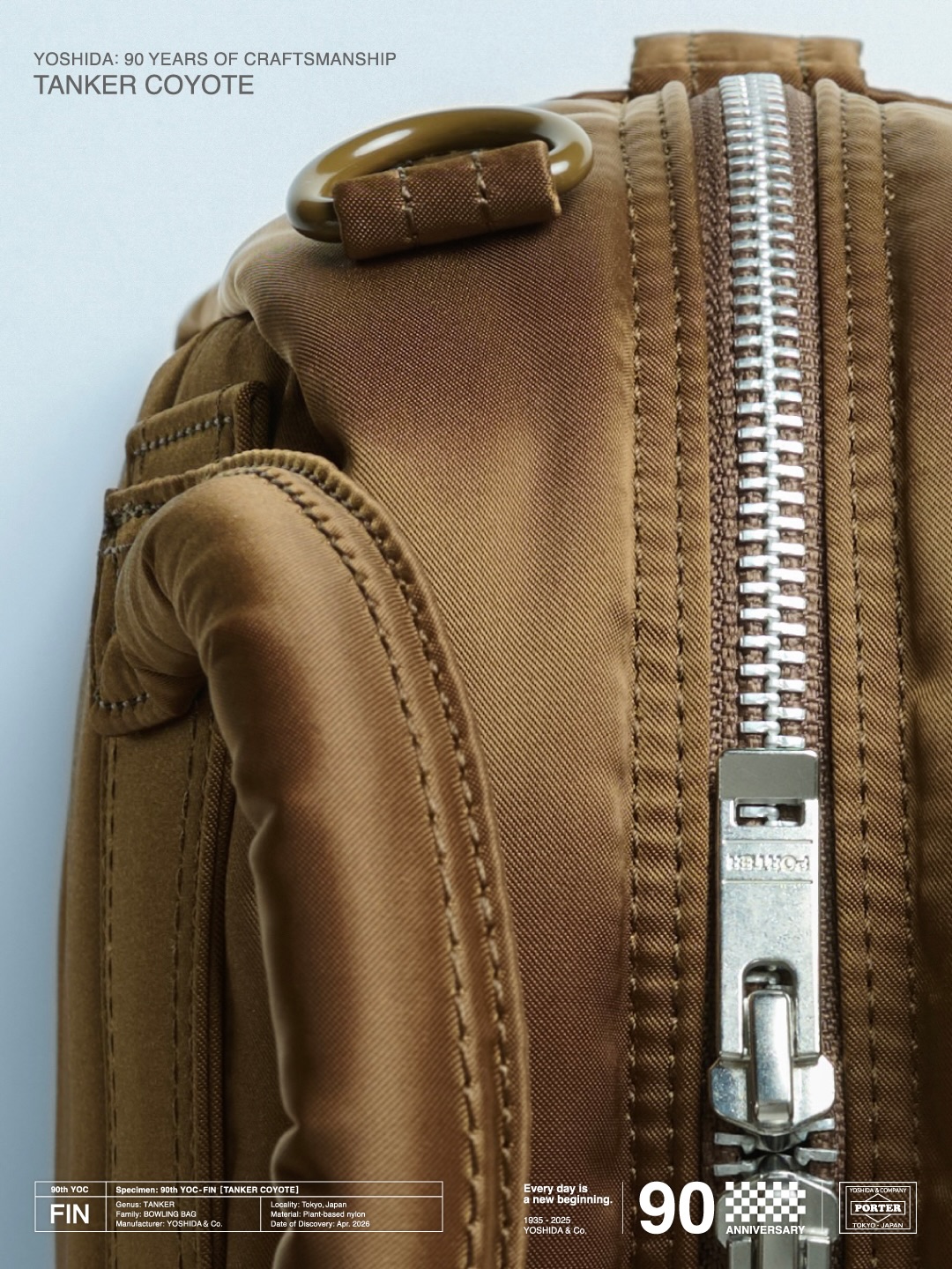 YOSHIDA & Co. 90th Anniversary Project Final Collection「TANKER