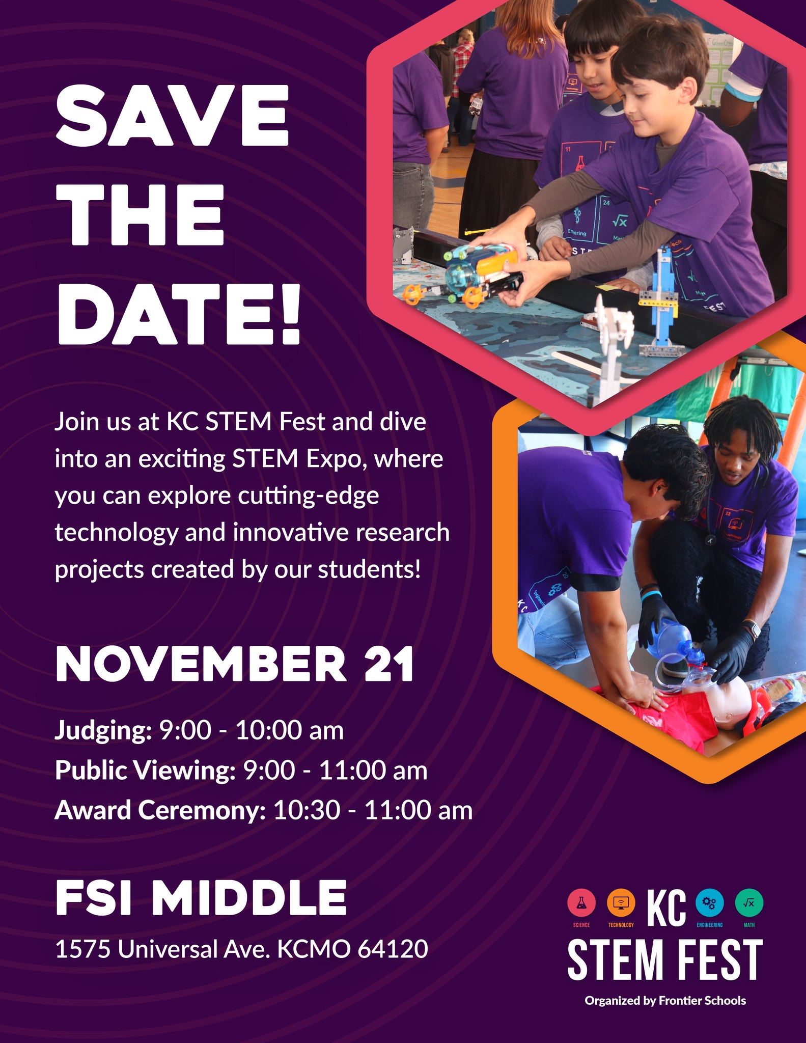 Frontier - Save the date for the KC STEM Fest — Friday, November 21, at ...