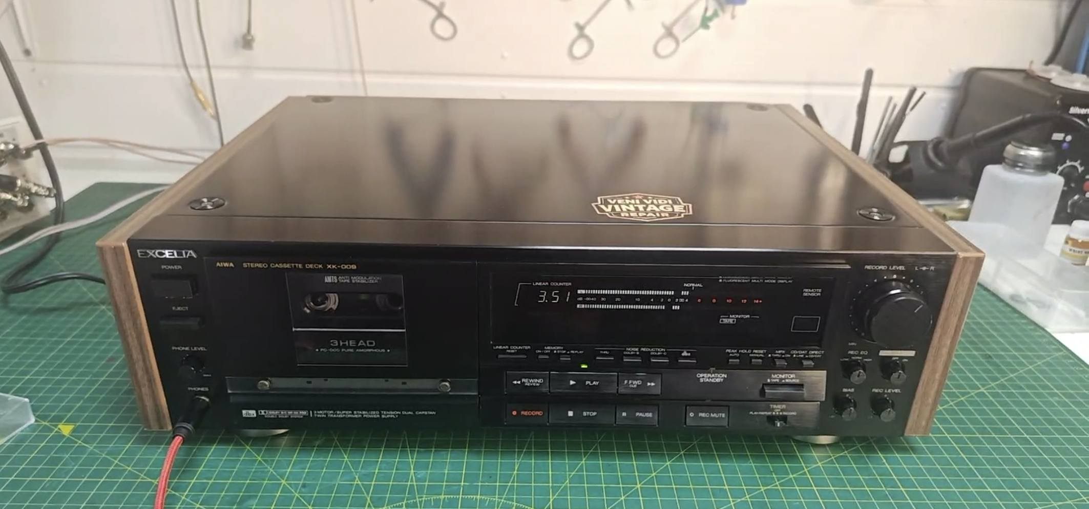 Aiwa Excelia XK-009 reference cassette deck for sale