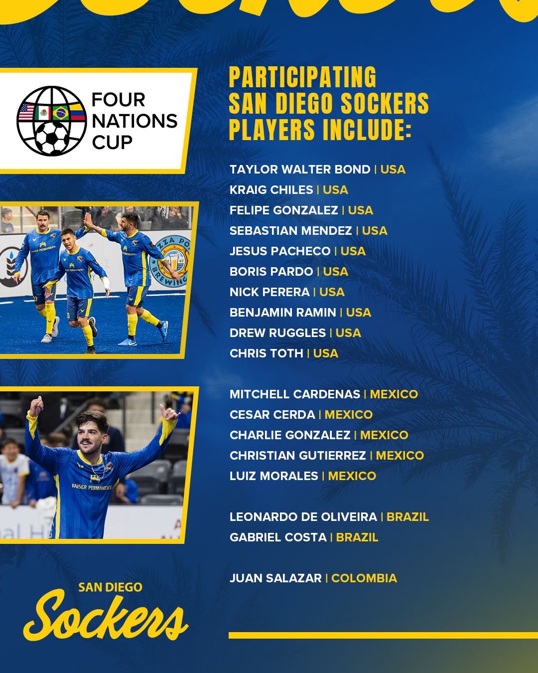 San Diego Sockers added a new photo. - San Diego Sockers