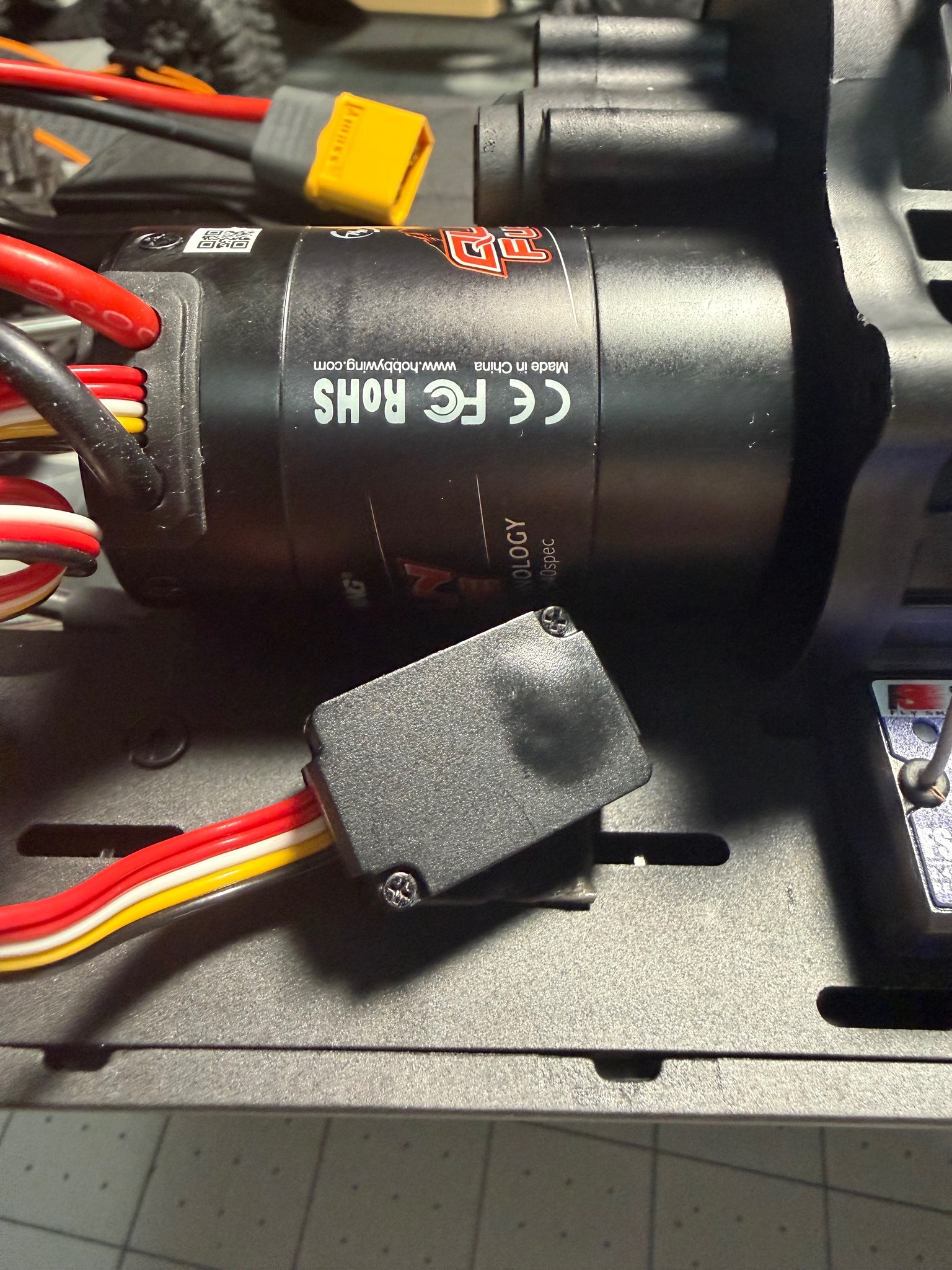 Hobbywing fusion se 1800 switch fried