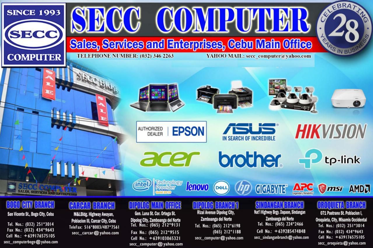 SECC Computer Sales Services and Enterprises -Bogo Branch | Bogo
