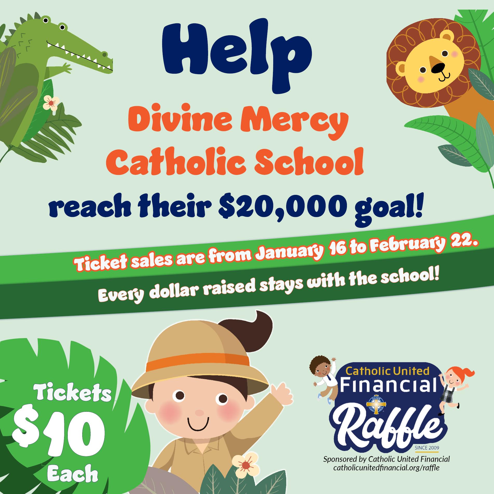 Divine - ROAR for the 2026 Catholic United Financial Raffle! Support ...