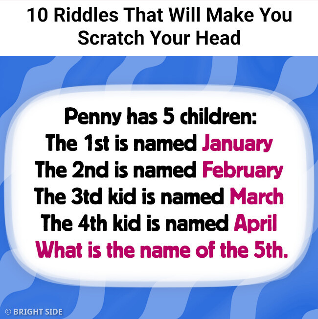 Bright Side - Riddles have been a part of human culture... | Facebook