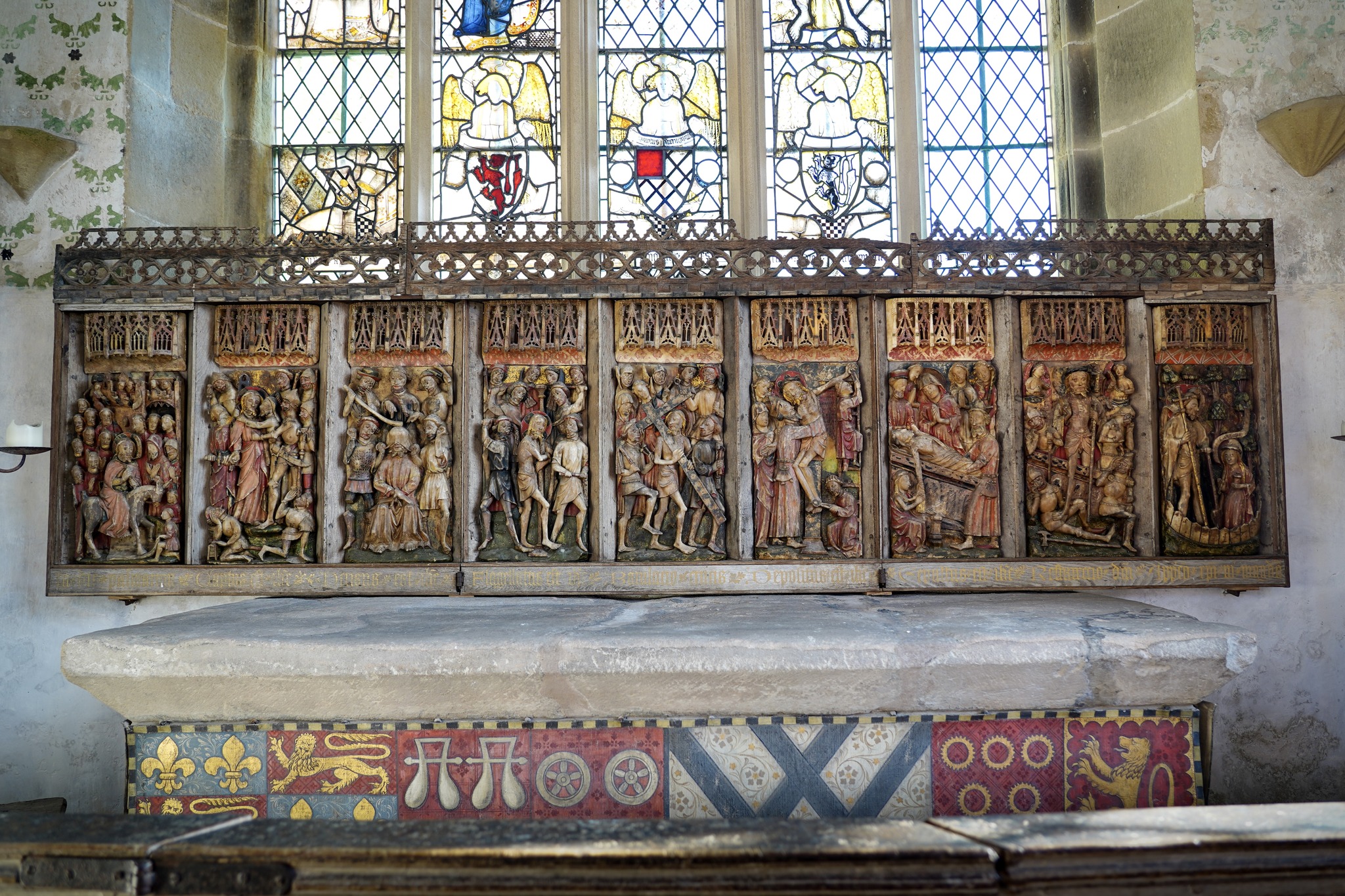 Haddon - In Haddon's St Nicholas Chapel, you can see the magnificent ...