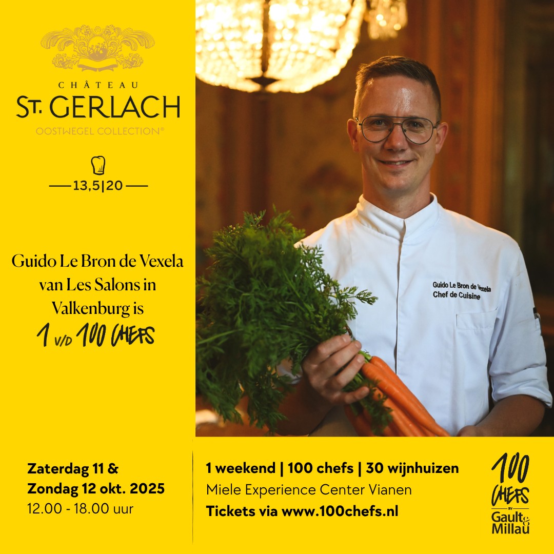 Oostwegel - We’re proud to announce that Chef Robert Levels from ...