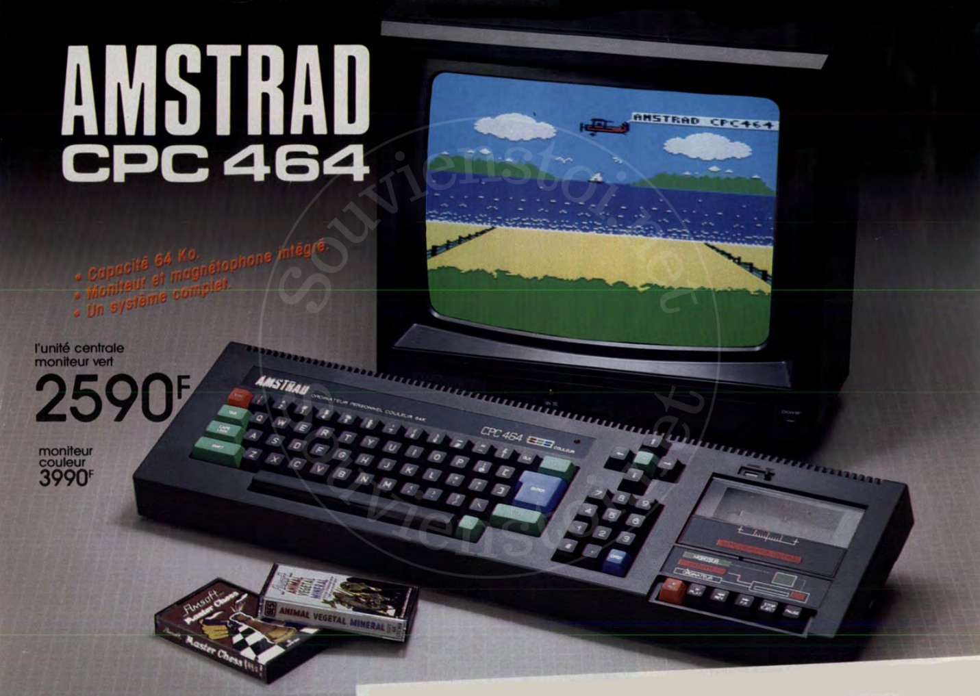 Jeu Vidéo Amstrad CPC 464 – Cassette Vigilante, Bon état, Vintage Années 80