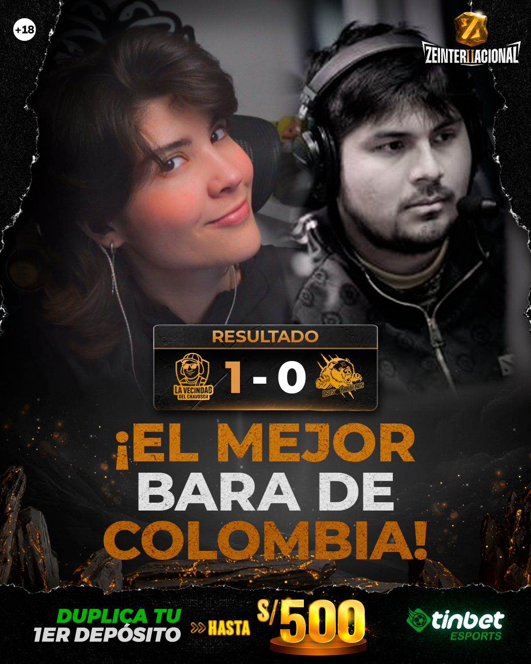 Tinbet - 🟢¡LA PESADILLA DE K1 HÉCTOR!🤯🔥 🏆Zeinternacional - Fase de ...