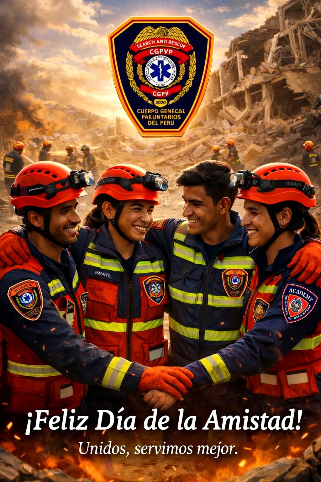 Cuerpo... - Cuerpo General Paramédicos Voluntarios del Perú