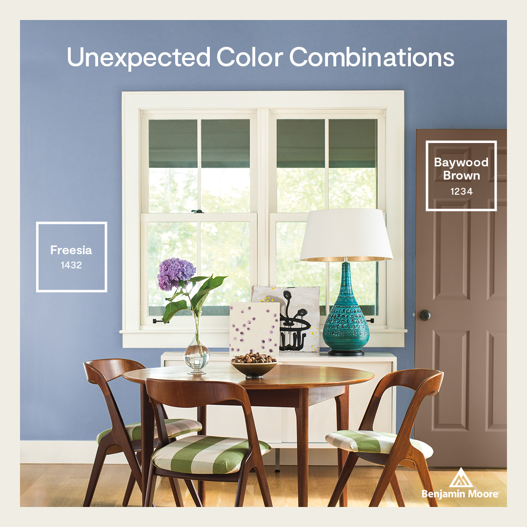 Benjamin - Have you ever come across an unexpected color combination ...