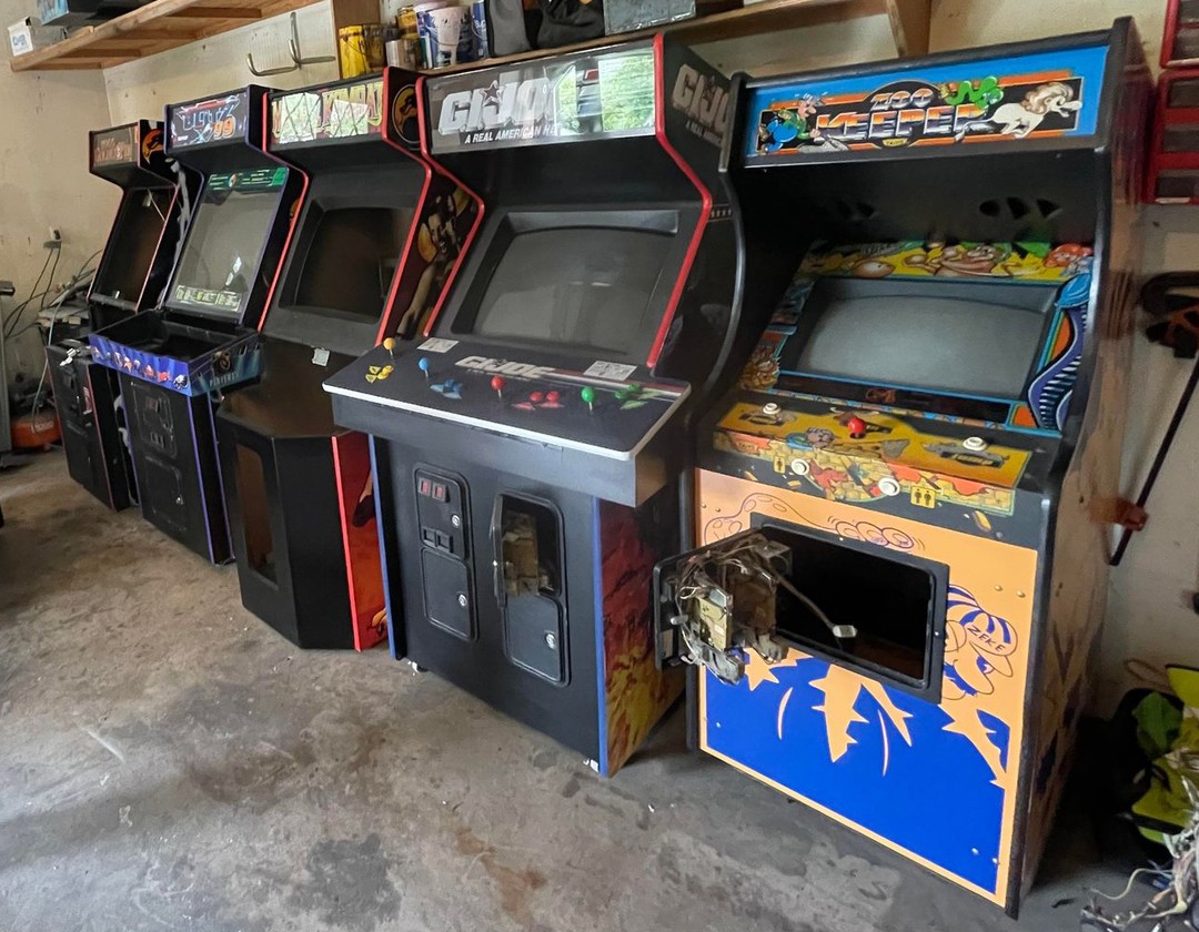 Lab Arcades - What a lineup! Check out some WIP restores... | Facebook
