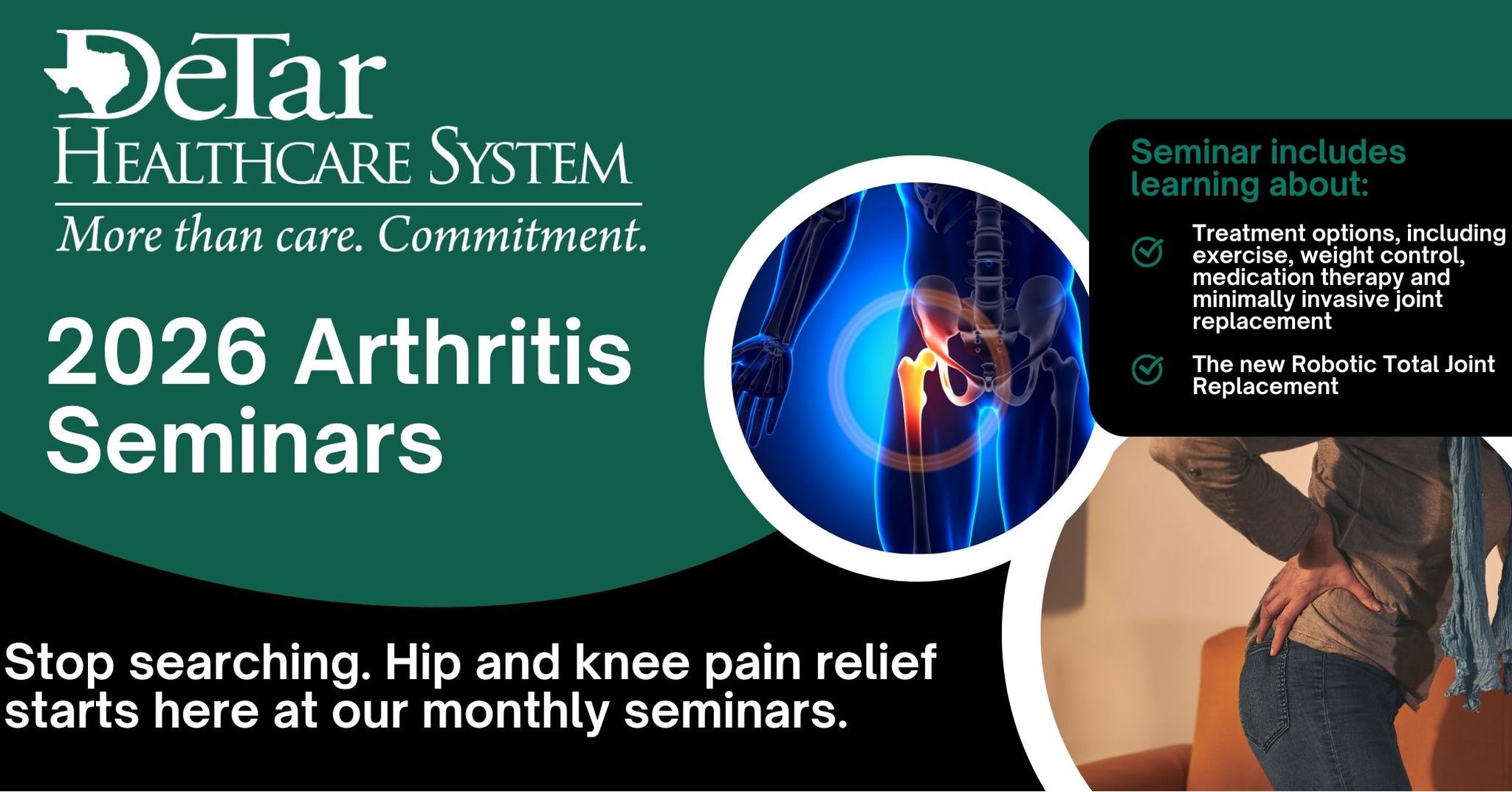 📅 Mark your calendar! DeTar’s... - DeTar Healthcare System | Facebook