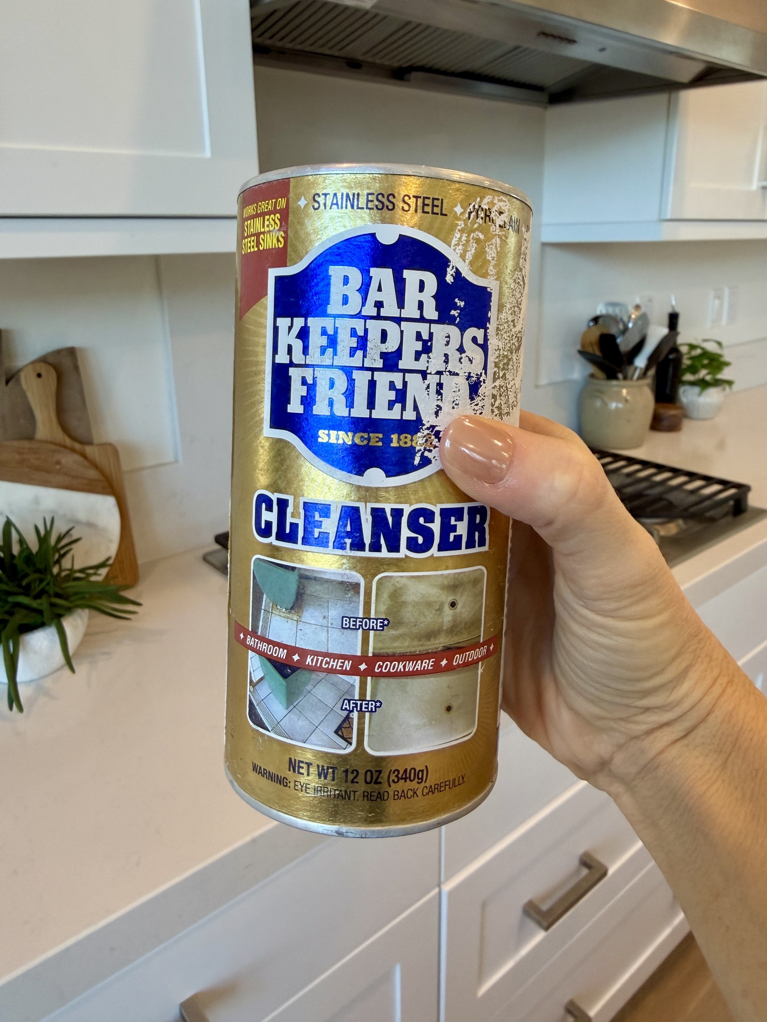 Bar Keepers Friend a Cleanser & Polish12 OzPk-2