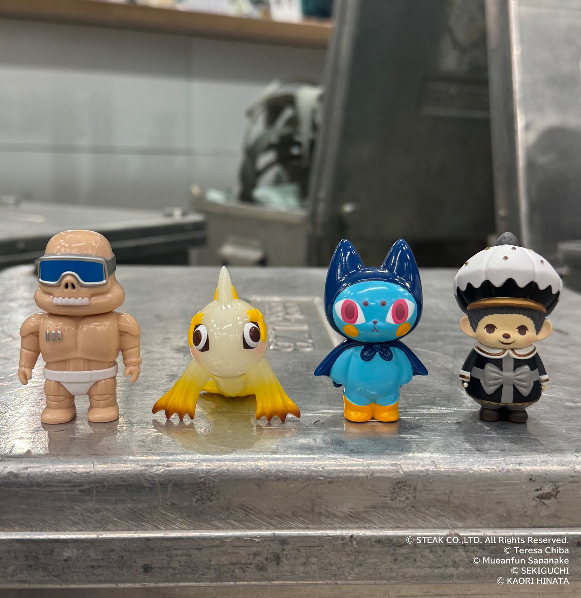Today's MEDICOM TOY TOKYO】 ソフビ好き大注目のVAG45が絶賛稼働中