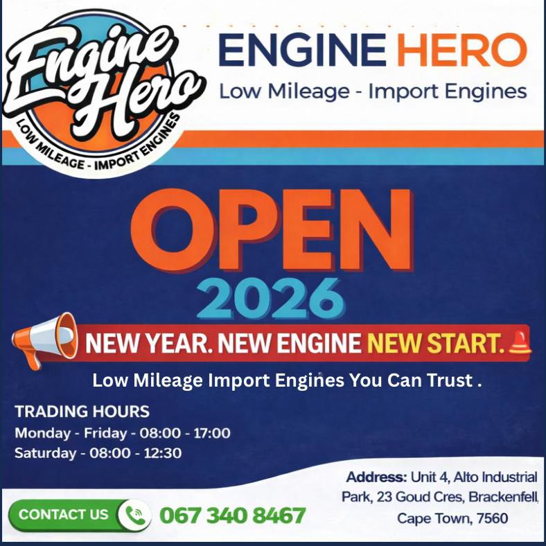 Engine Hero - Import Engines | Cape Town