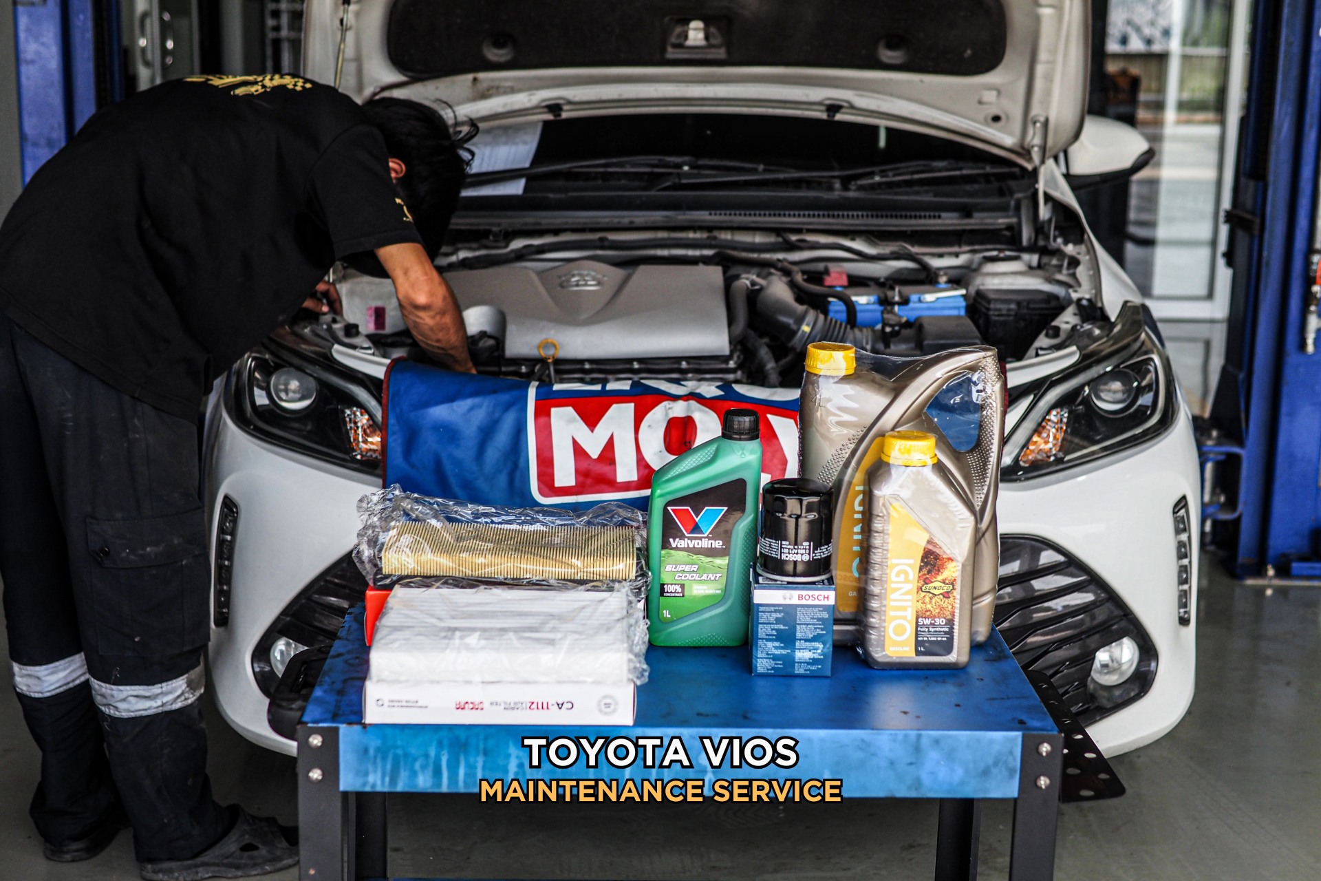 W Performance - Toyota Vios กับงาน service เช็คระยะและ... | Facebook