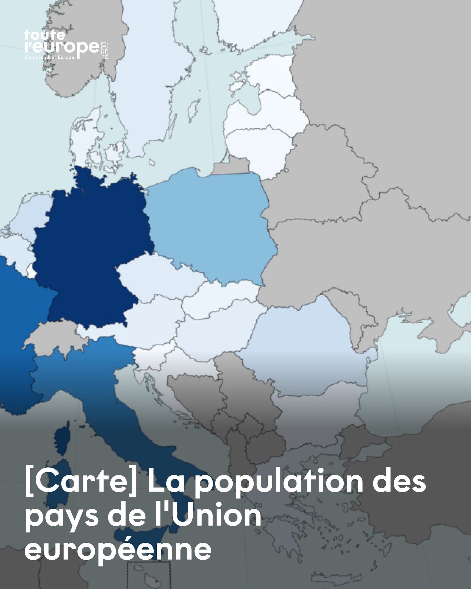 Toute l'Europe - 💡 Le 1er janvier 2025, la population de... | Facebook