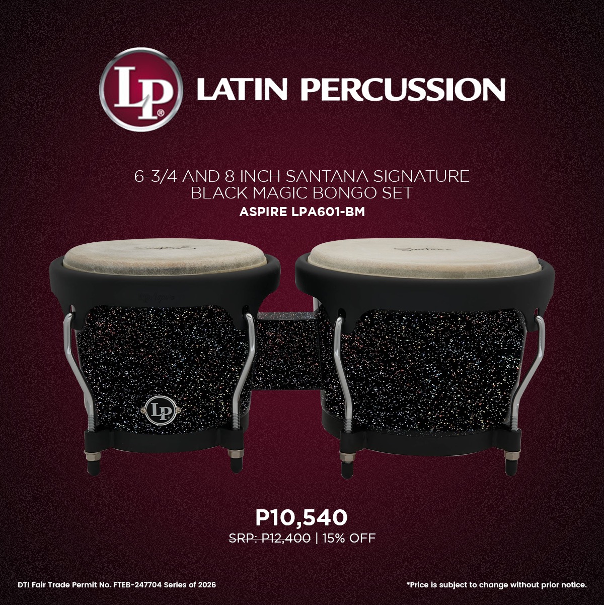 Celebrate a legendary legacy with the Latin Percussion Aspire