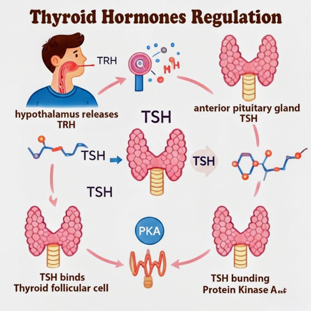 Basic Anatomy & Physiology | Thyroid hormone (T3/T4) regulation is a ...