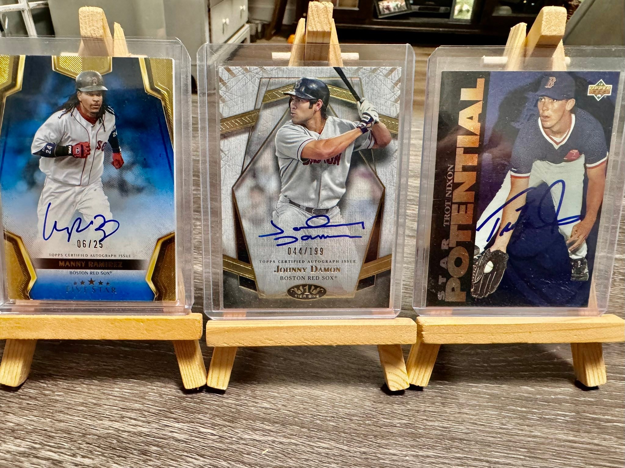 Completed 2004 red sox world series team set