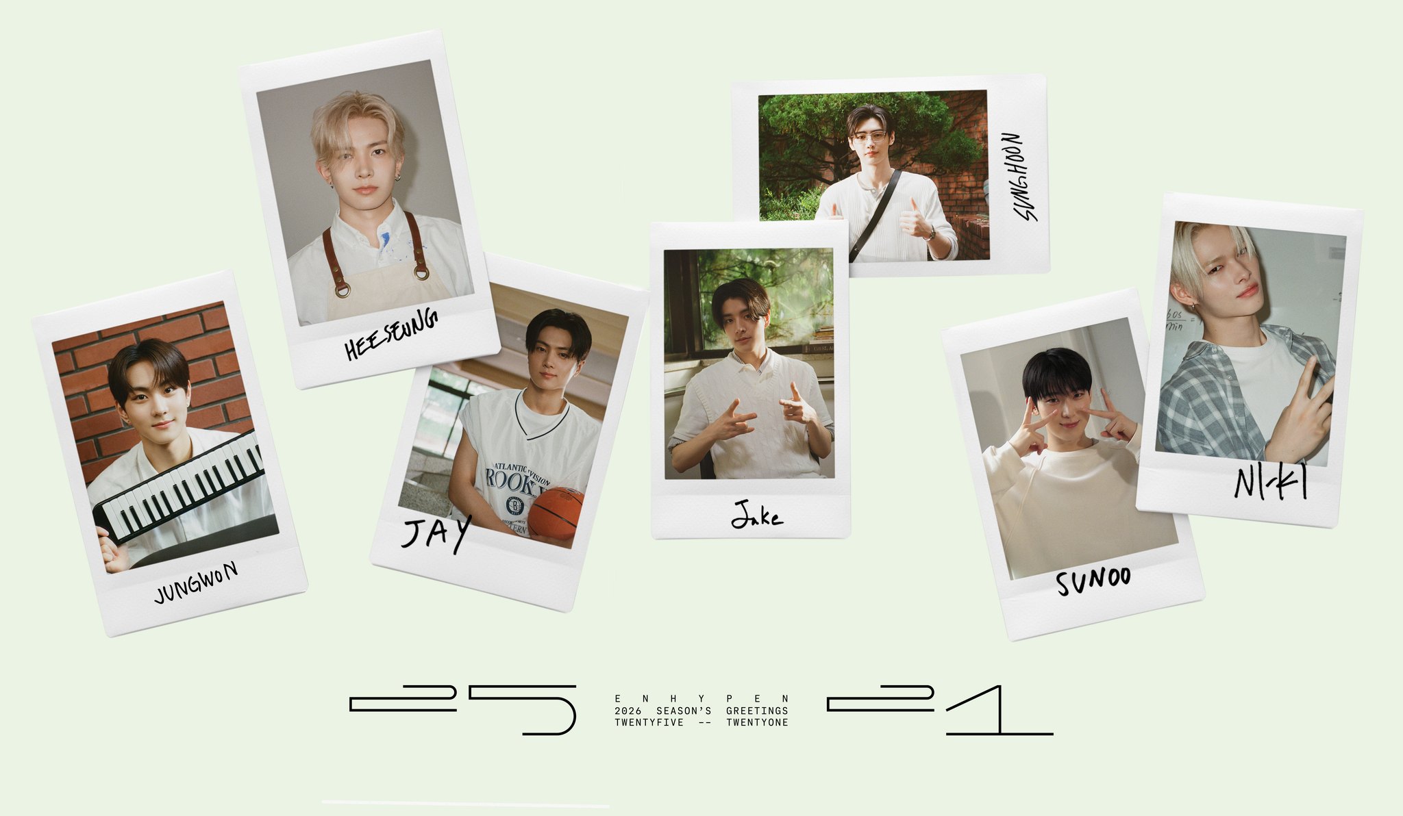 ENHYPEN 2026 SEASON'S GREETINGS Preview Cuts #1 💛 RELEASE