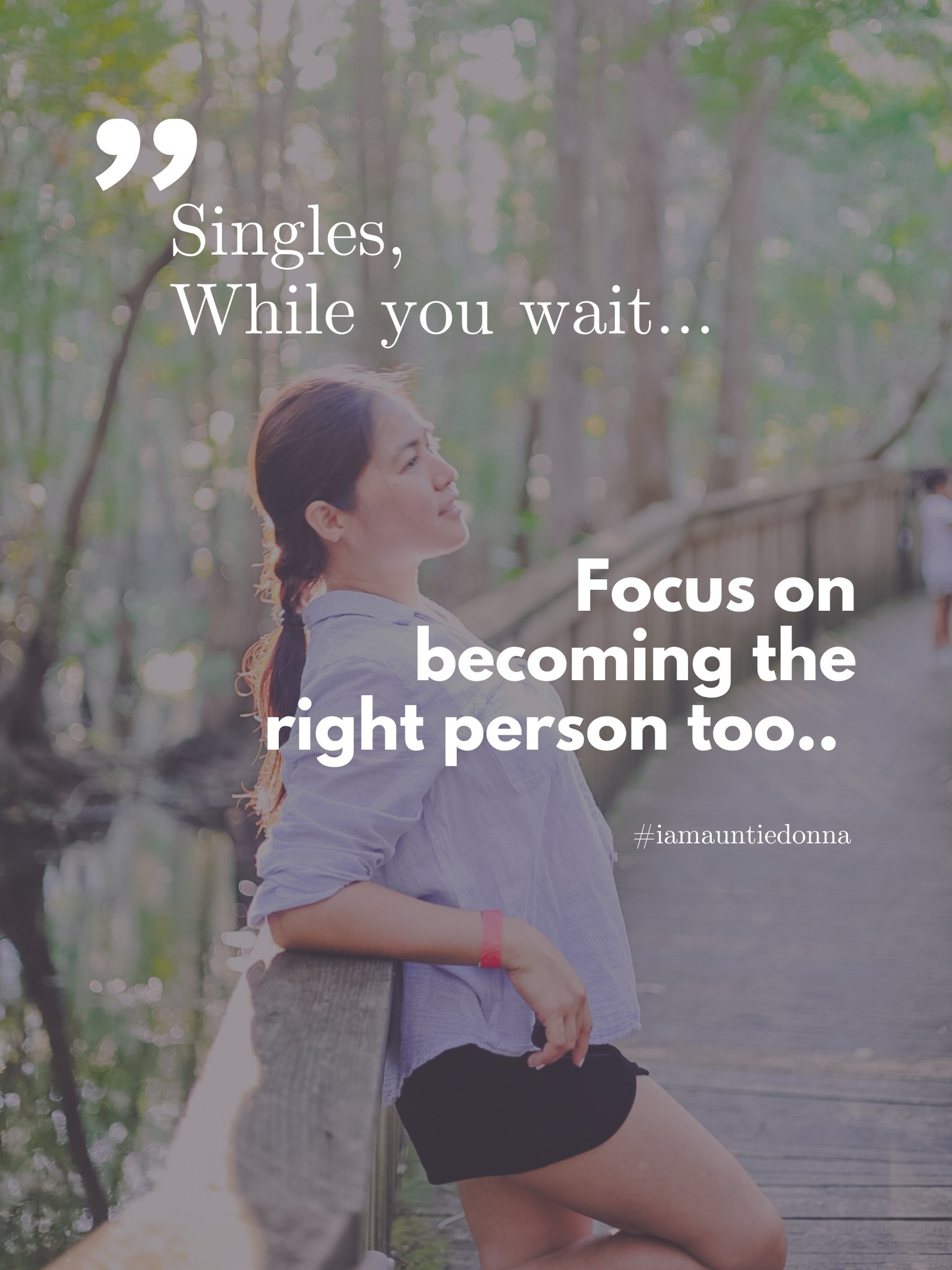 I am - Dear singles. While you are praying and earnestly waiting for ...