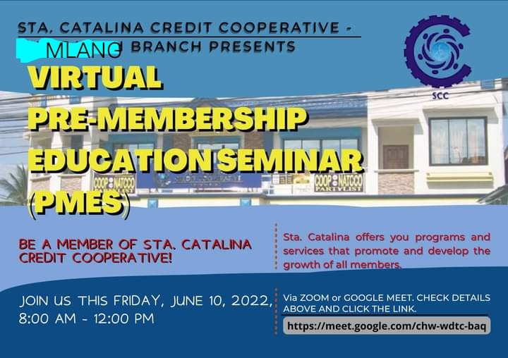 Sta.Catalina Credit Cooperative- Mlang Branch