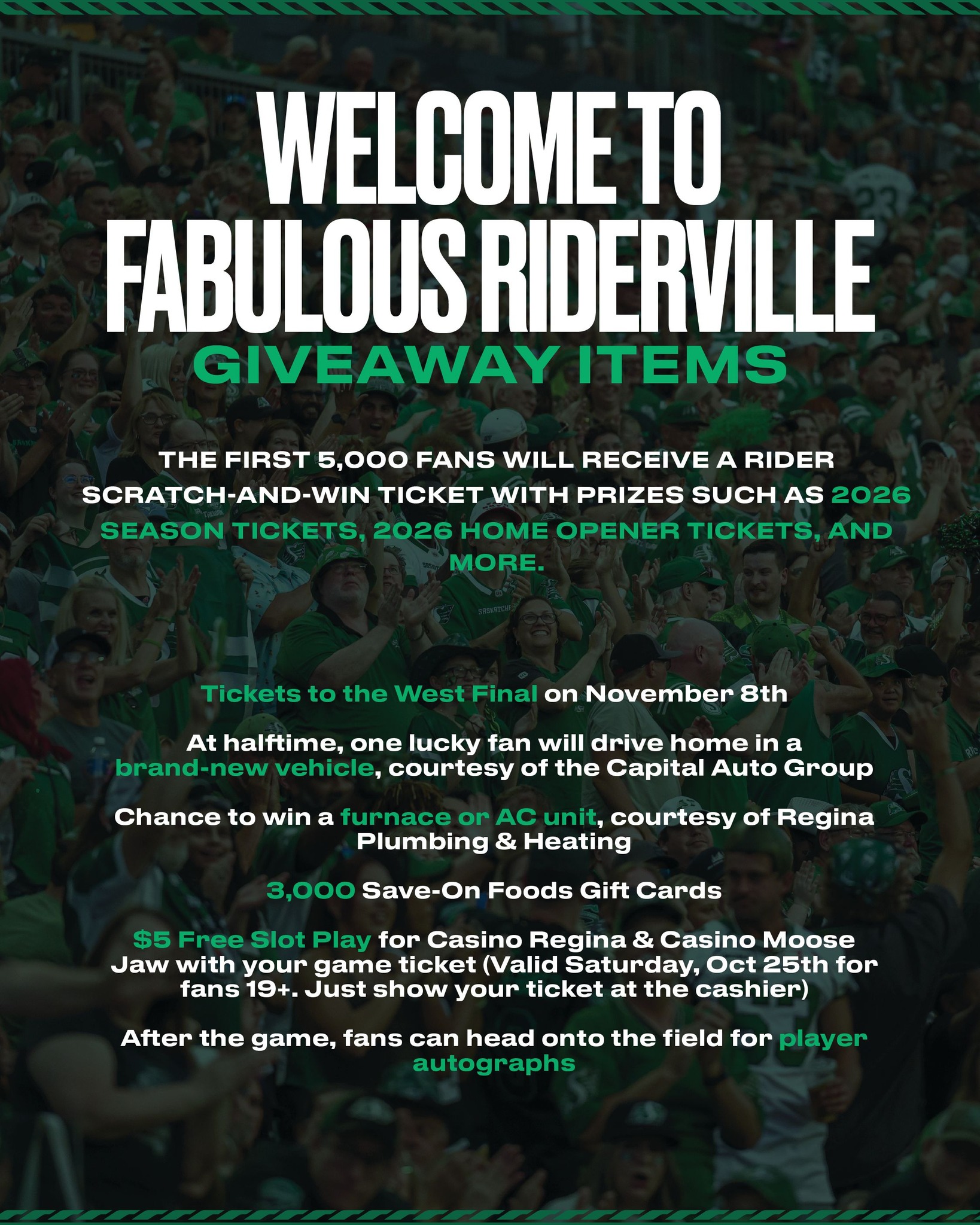 Saskatchewan Roughriders - VIDEO: 